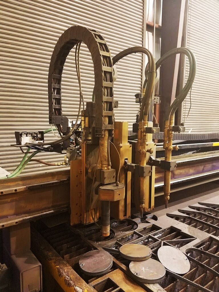 8' x 20' Hornet XD CNC Plasma Cutter, 2012 - Bladder Water Table, Hypertherm HSD130 - Image 4