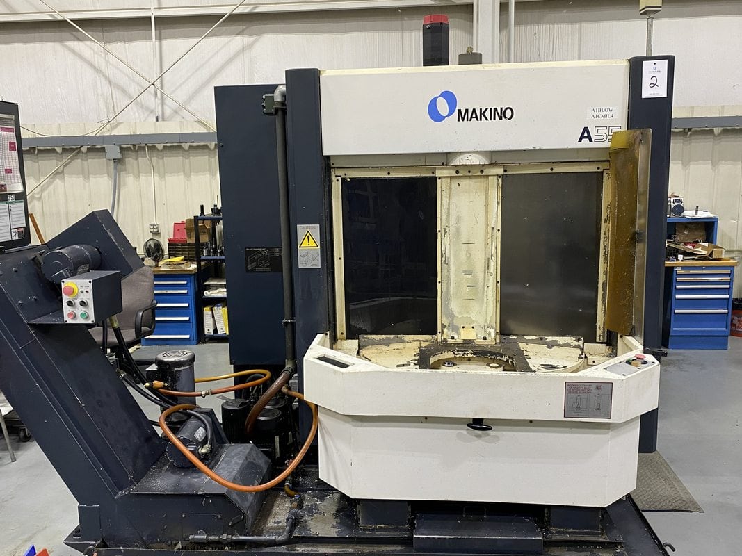 Makino A55 Delta 400mm HMC, 1997 - Priced to Sell, Must Move, Full 4th, TSC, Probe - Image 3