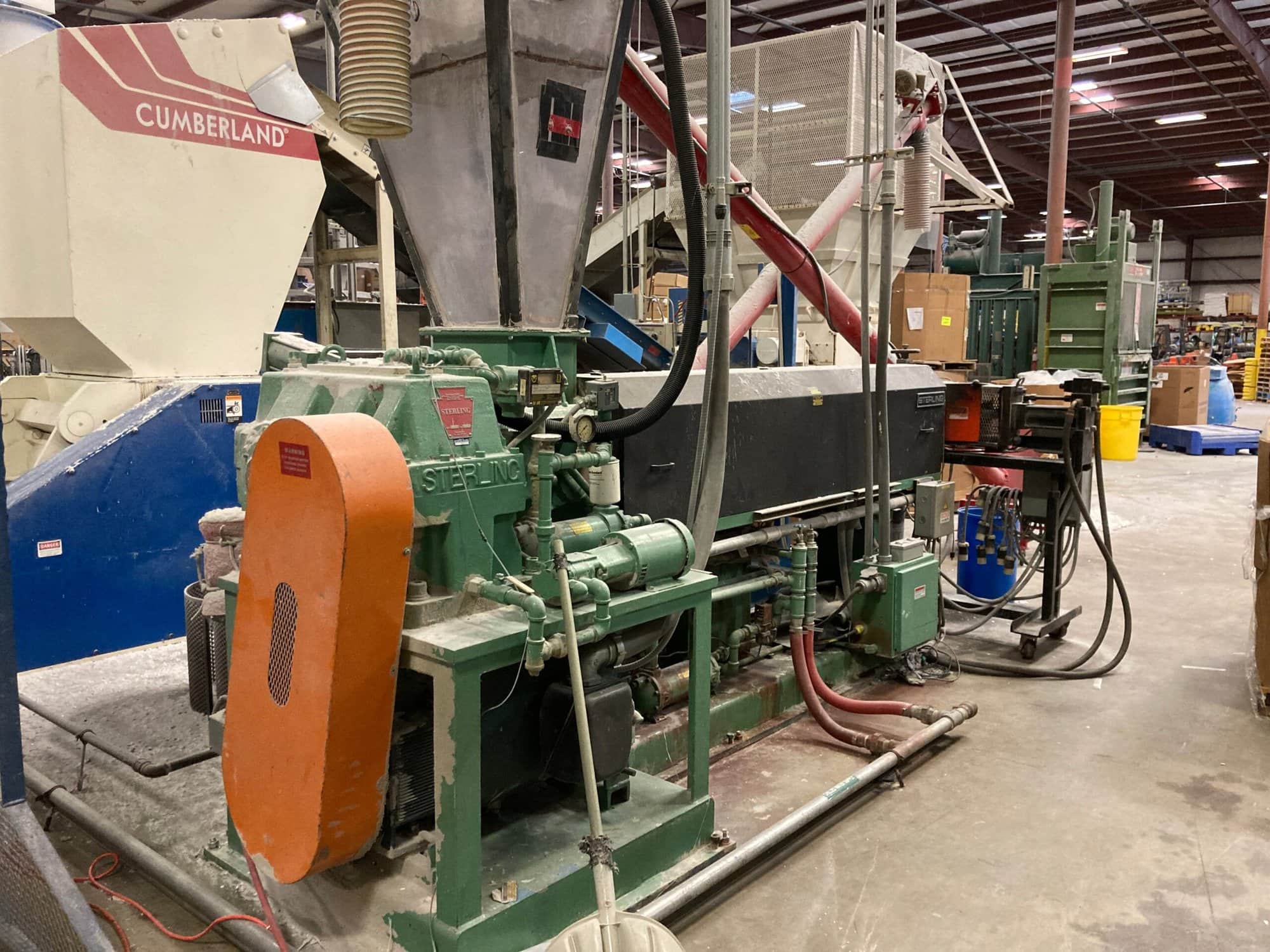 Davis Standard/Sterling 3.5" Single Screw Extruder - Image 2