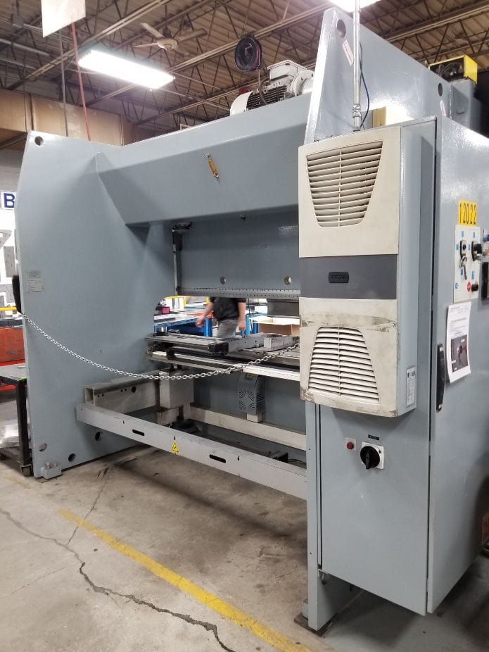 150 Ton x 10' LVD Strippit PPEB-150-10 CNC Press Brake, 2004- Tooling Included - Image 7