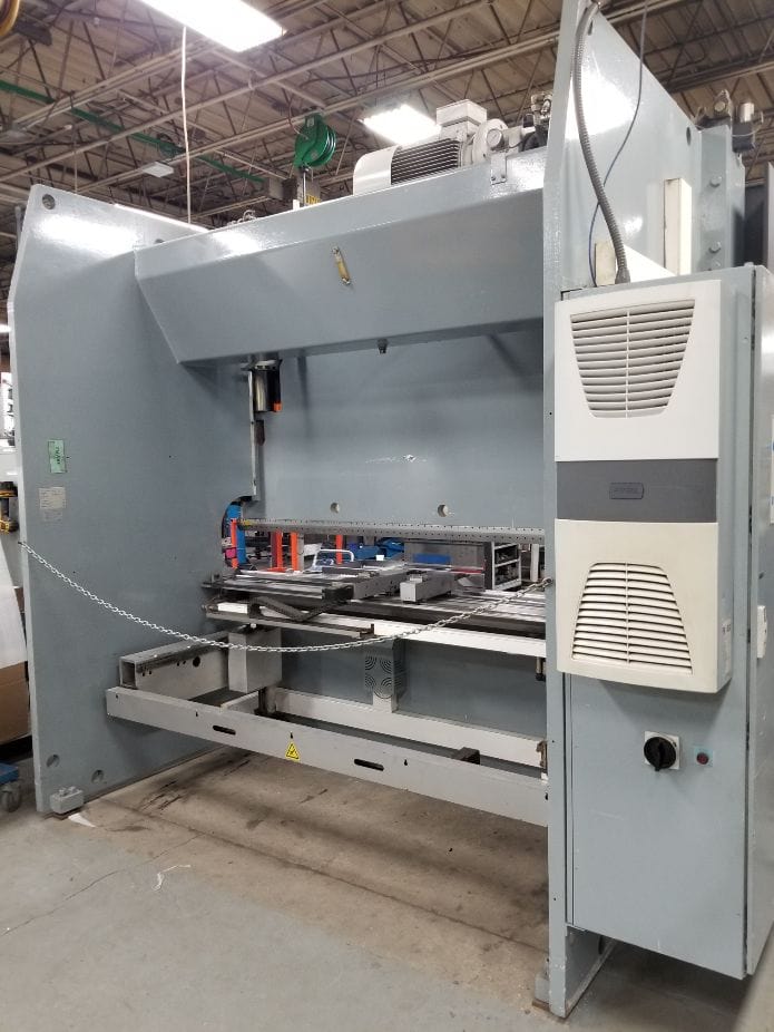 150 Ton x 10' LVD Strippit PPEB-150-10 CNC Press Brake, 2004- Tooling Included - Image 6