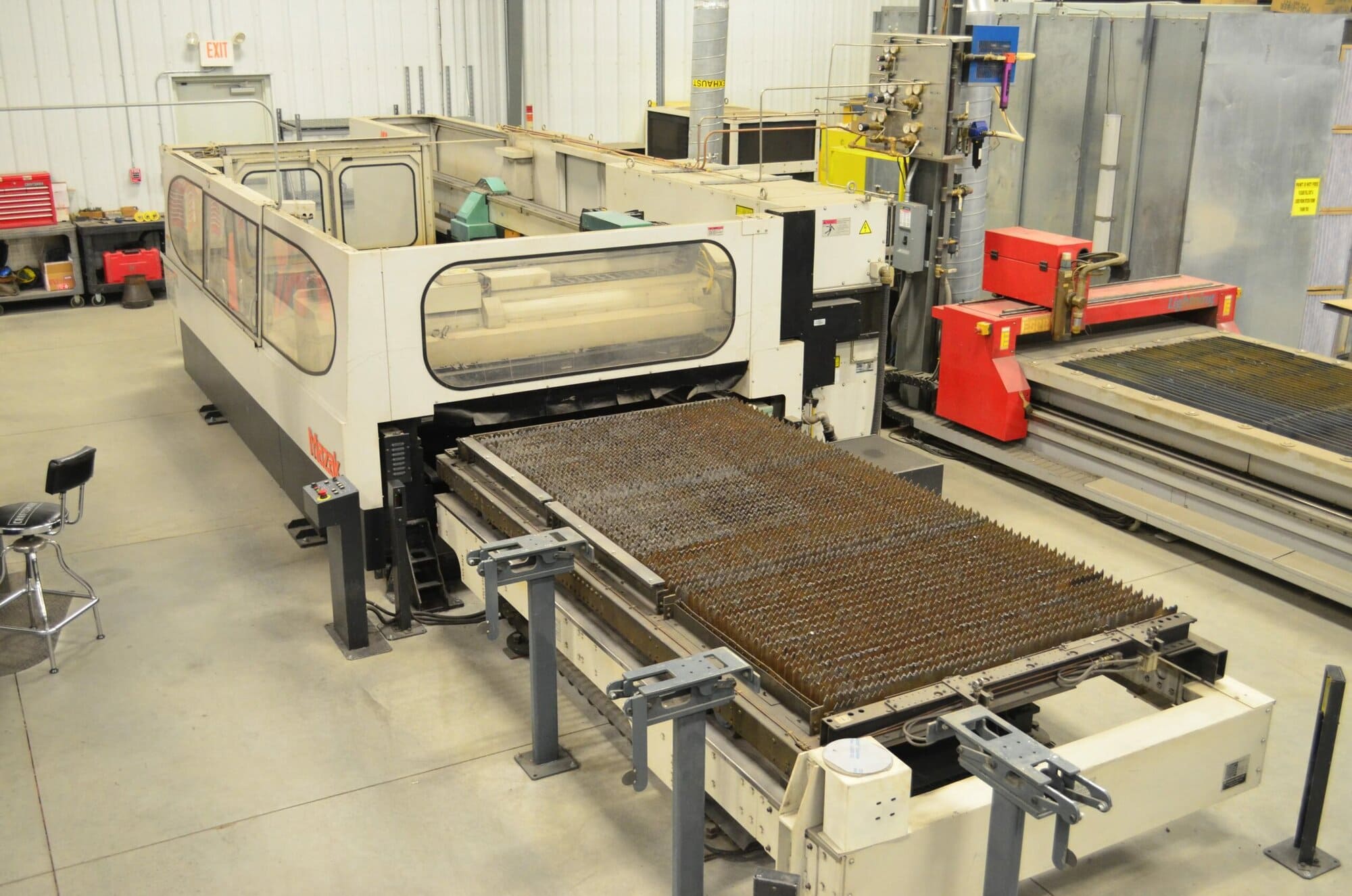 4000 Watt Mazak Hypergear 510 CO2 Laser, 2006 - 5'x10' Table - Image 2