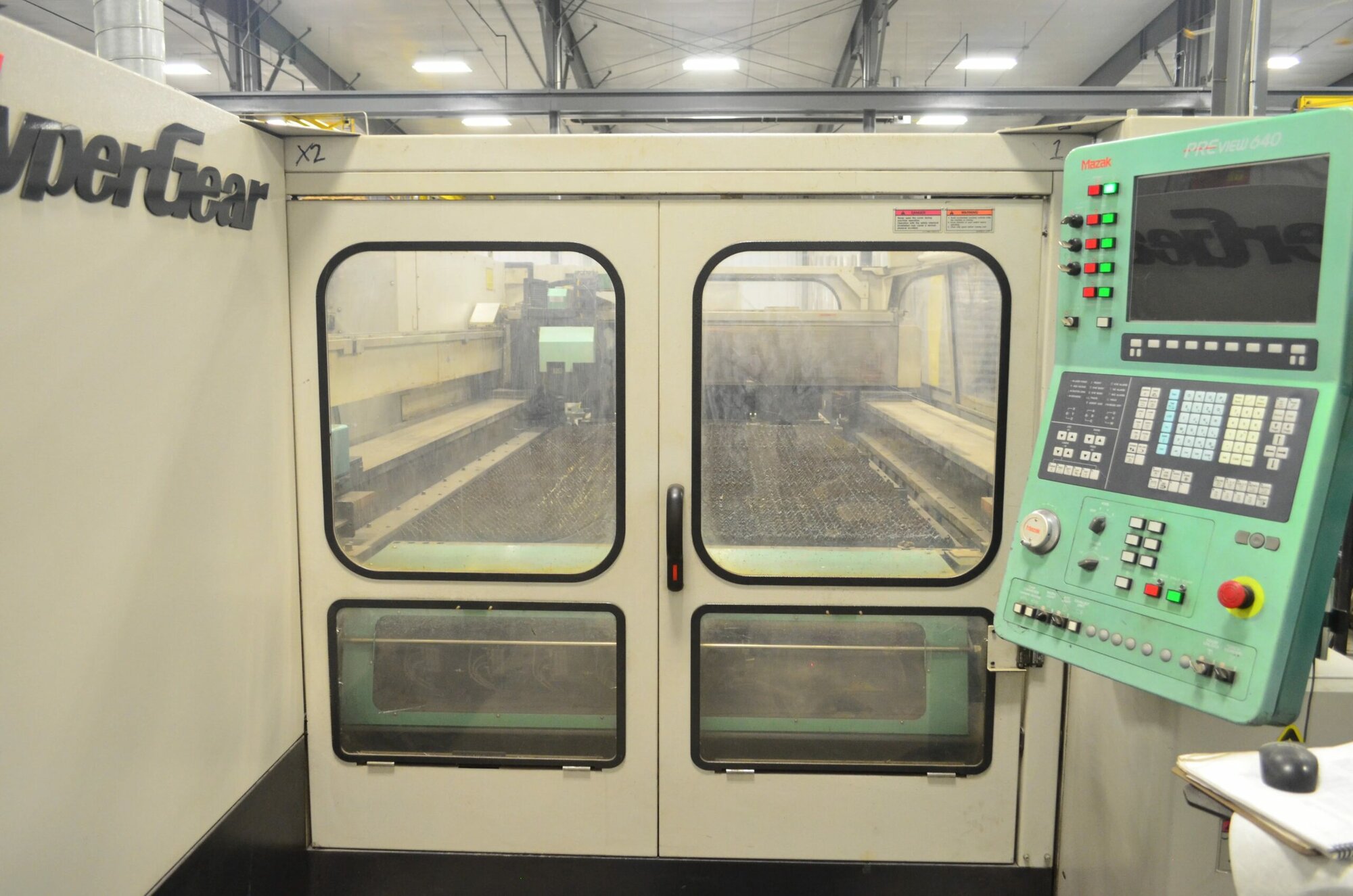 4000 Watt Mazak Hypergear 510 CO2 Laser, 2006 - 5'x10' Table - Image 3