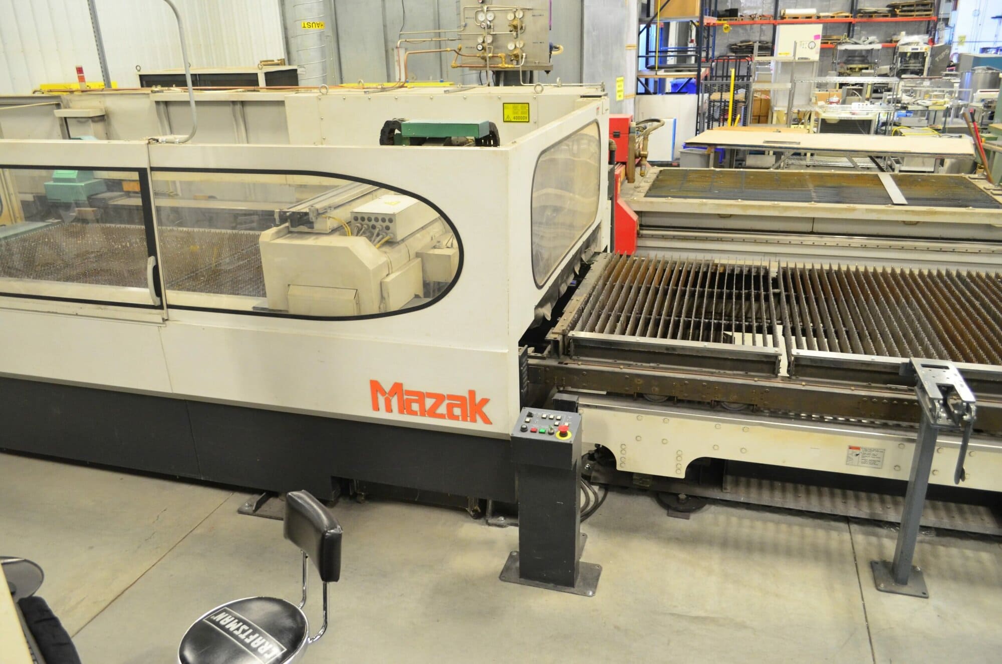4000 Watt Mazak Hypergear 510 CO2 Laser, 2006 - 5'x10' Table - Image 7