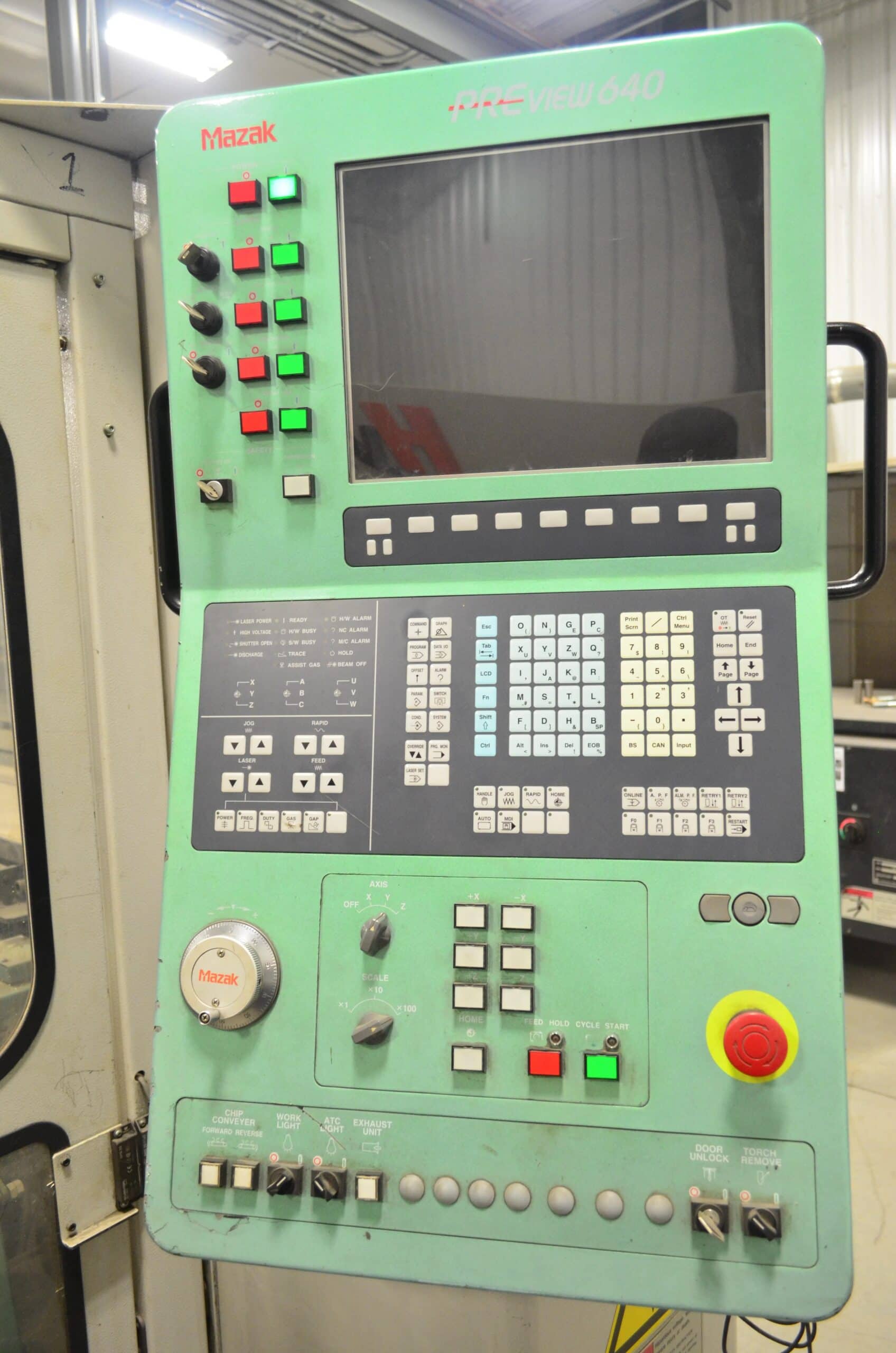 4000 Watt Mazak Hypergear 510 CO2 Laser, 2006 - 5'x10' Table - Image 5