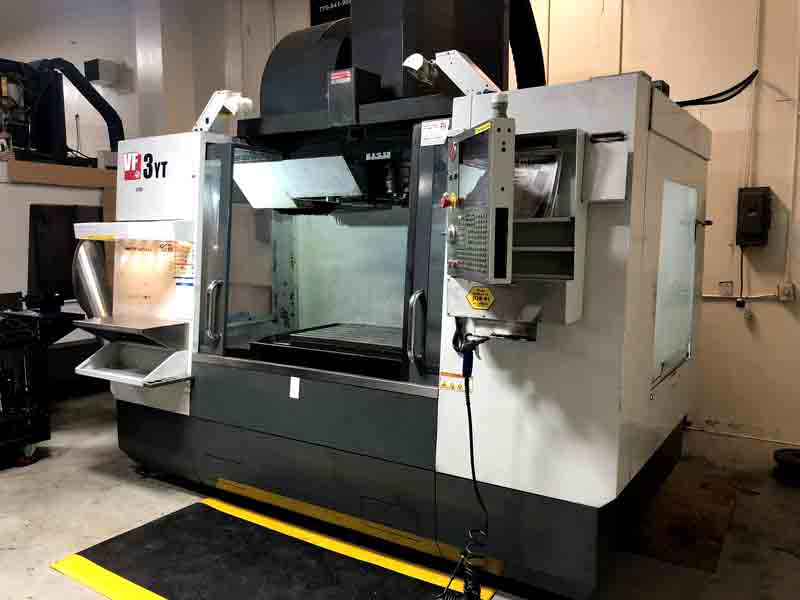 2010 Haas VF-3YT/50 - Thru Spindle, Wired for 4th and 5th Axis - Image 2