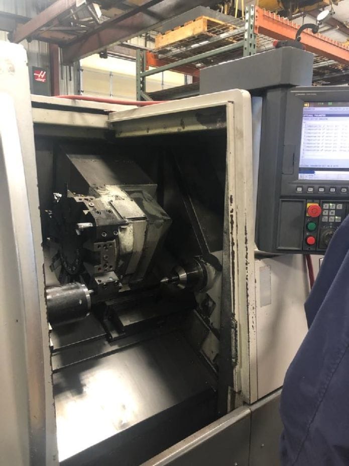 Okuma Spaceturn LB 3000 EX CNC Lathe, 2010 - Tailstock, Tool Presetter,OSP -P200LA - Image 4