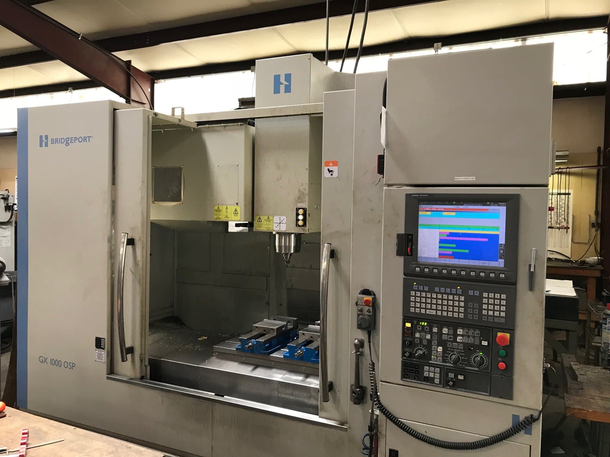 Hardinge Bridgeport GX 1000 OSP CNC VMC, 2011 - Okuma OSP 200M
