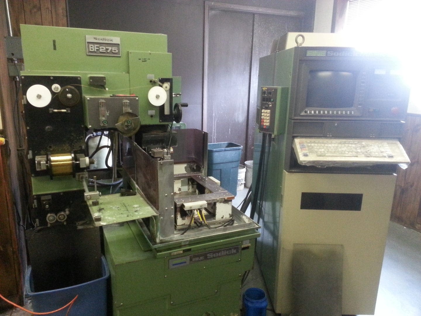 Sodick BF275 Wire EDM Machine, 1988 - 2 Units Available