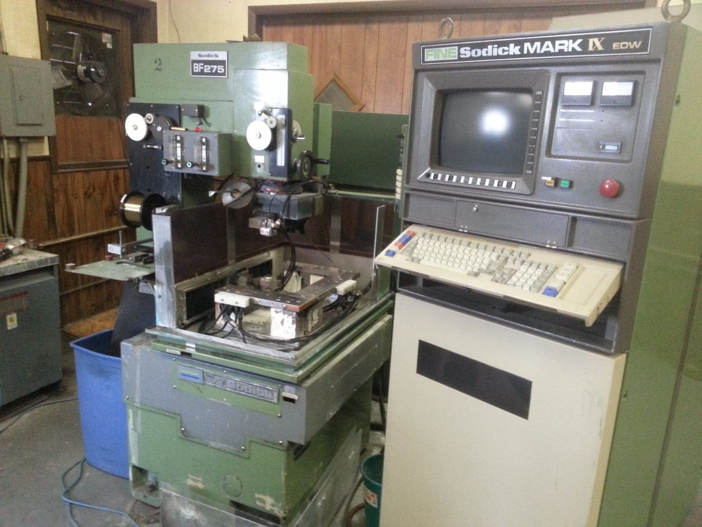 Sodick BF275 Wire EDM Machine, 1988