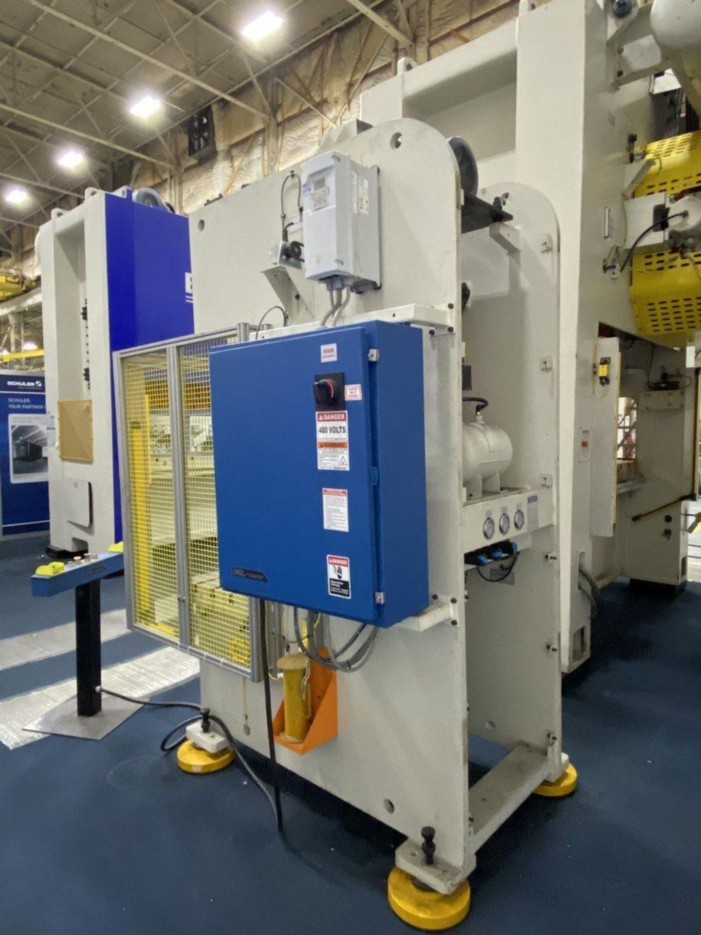 88 Ton Bliss C1-80H High Speed Gap Frame Press, 2017 - Light Curtains - Image 10