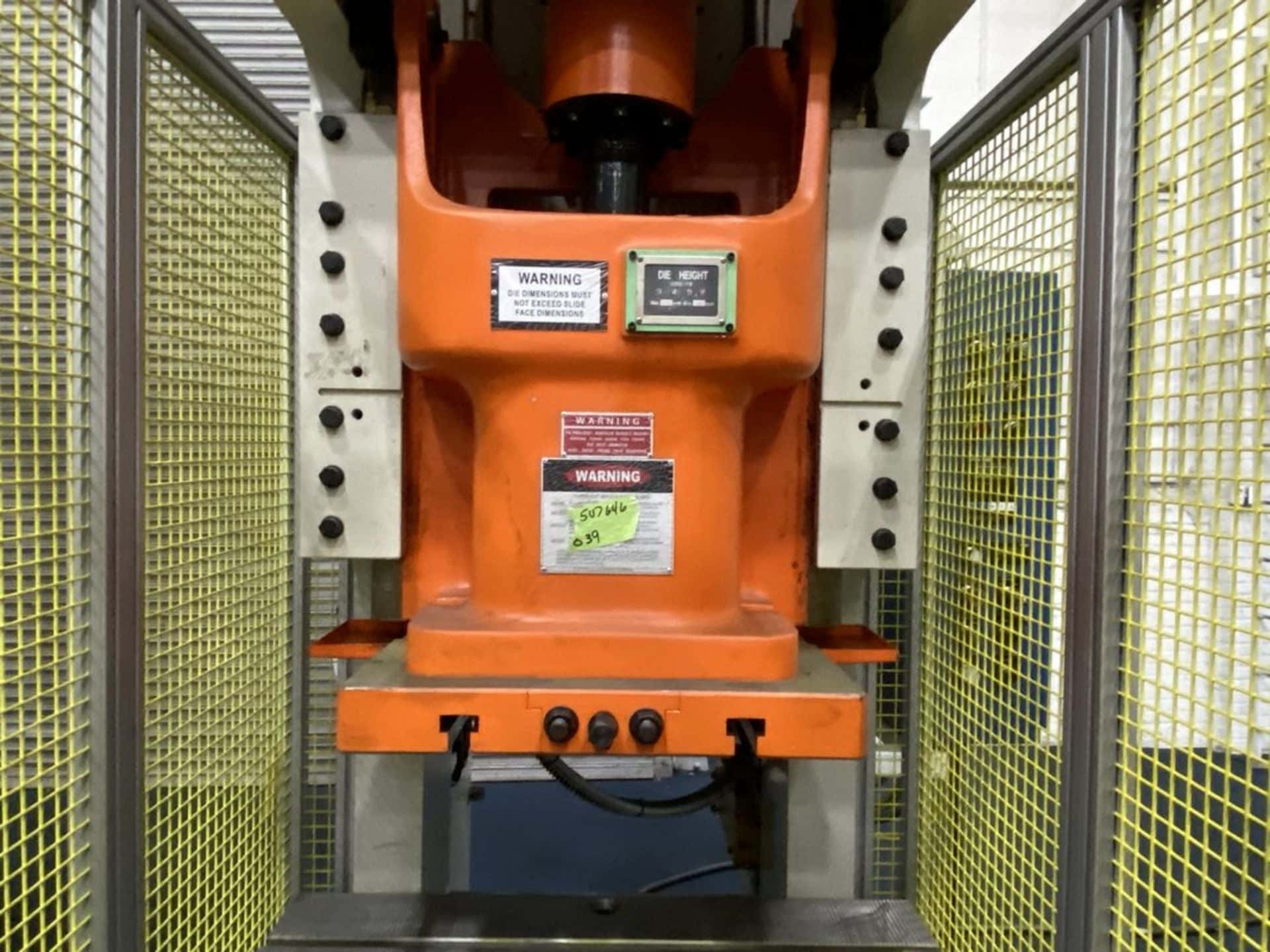 88 Ton Bliss C1-80H High Speed Gap Frame Press, 2017 - Light Curtains - Image 7