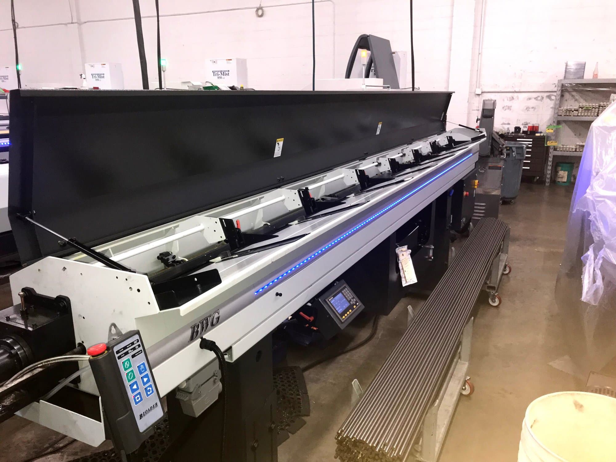 KSI TCM20S CNC Lathe, 2017 - Bar Feeder, Chip Conveyor - Image 3