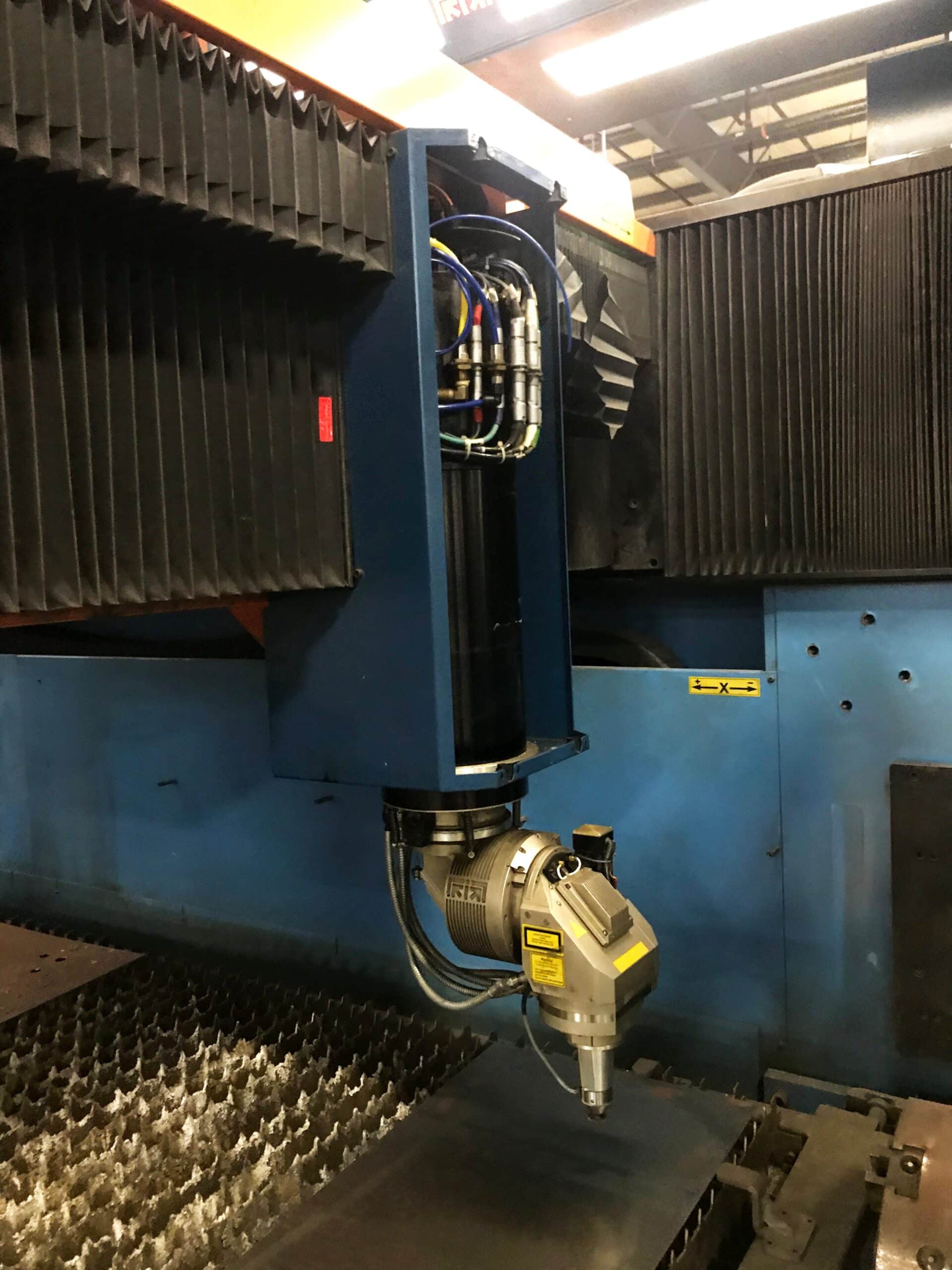 3000 Watt Prima Domino 1530HS 5-Axis CO2 Laser, 2004 - 5' x 10' Table - Image 3