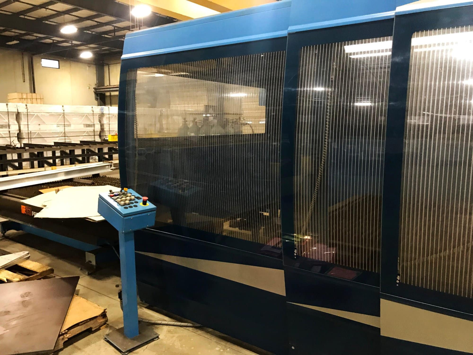 3000 Watt Prima Domino 1530HS 5-Axis CO2 Laser, 2004 - 5' x 10' Table - Image 2