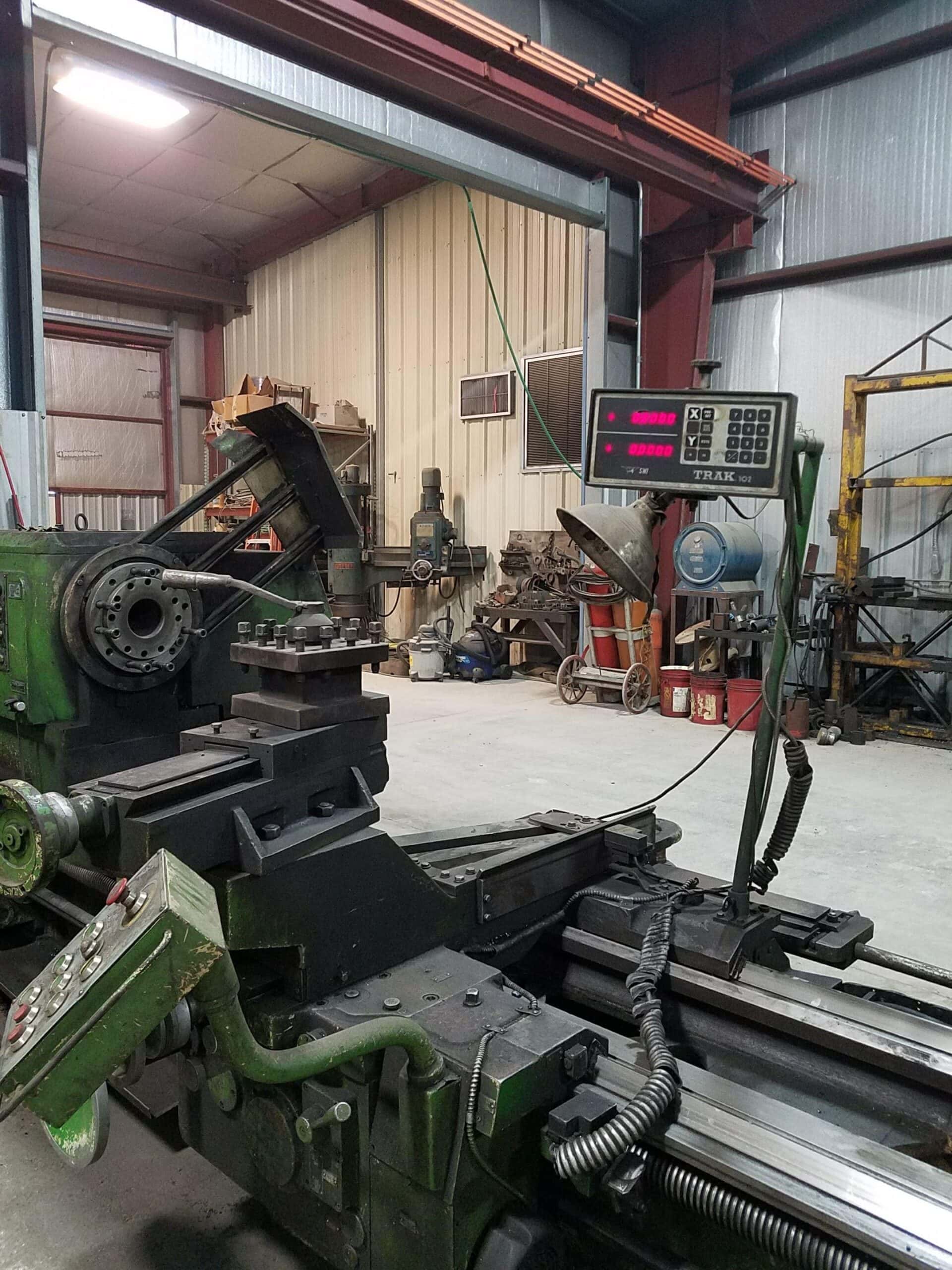 Poreba TR 135B/4M, 1986 - 50" 4-Jaw Chuck, Taper Attachment - Image 2