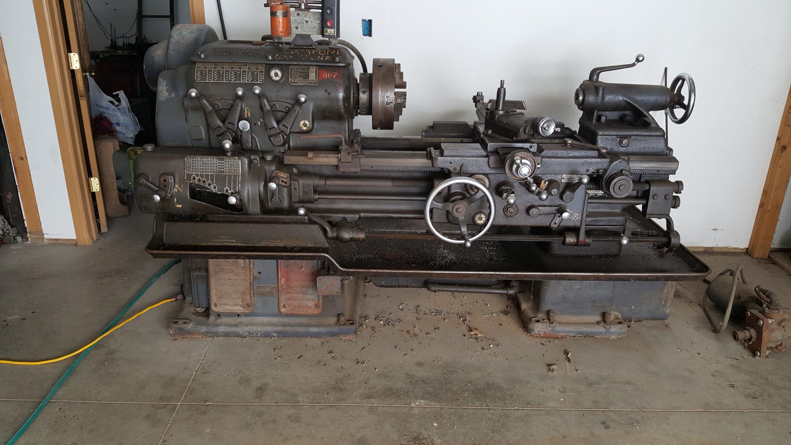 Monarch Lathe 16" x 30" Lathe, 1941