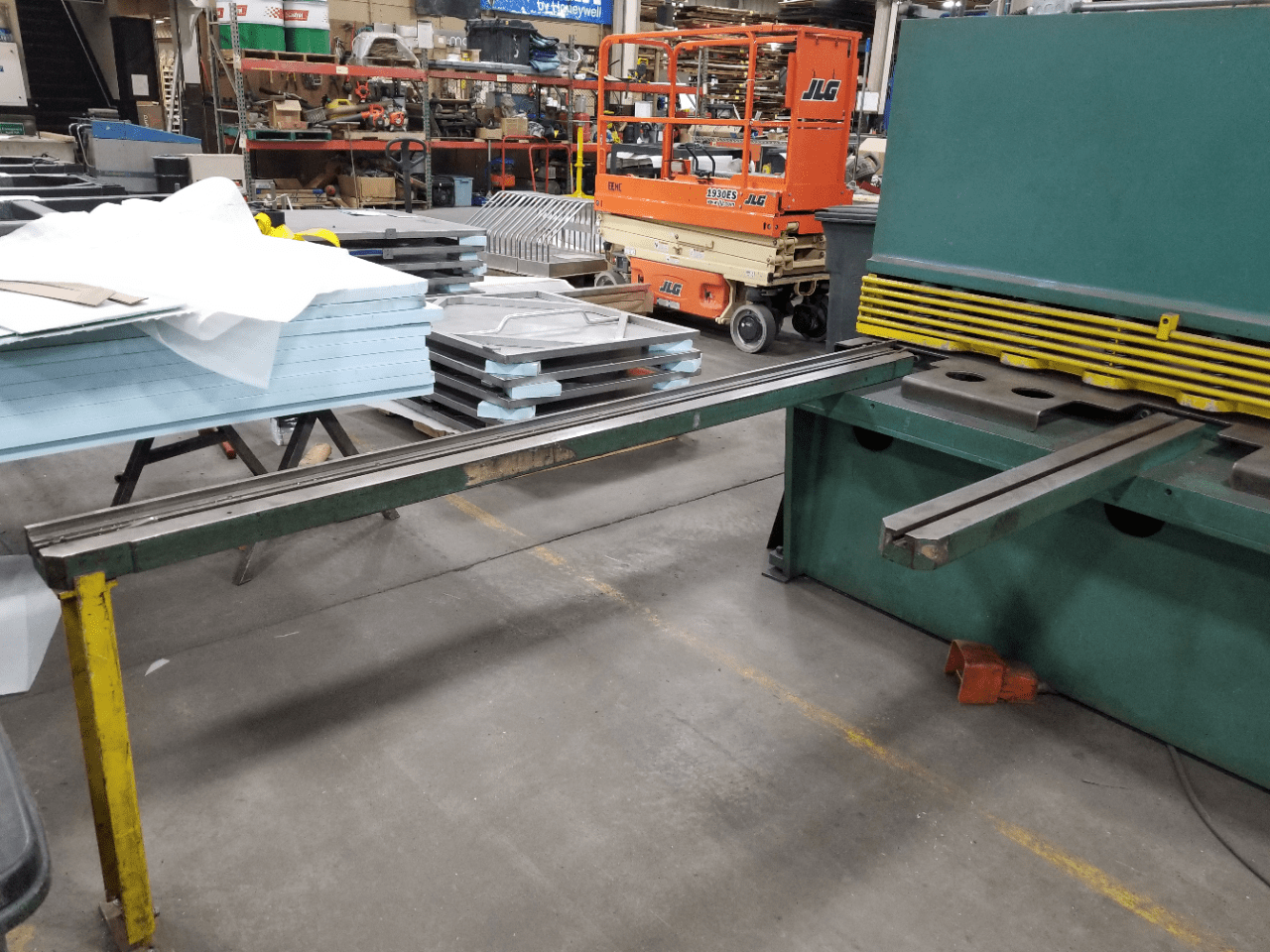 1/4" x 10' Wysong H-2510 Hydraulic Shear, 1990 - Image 7