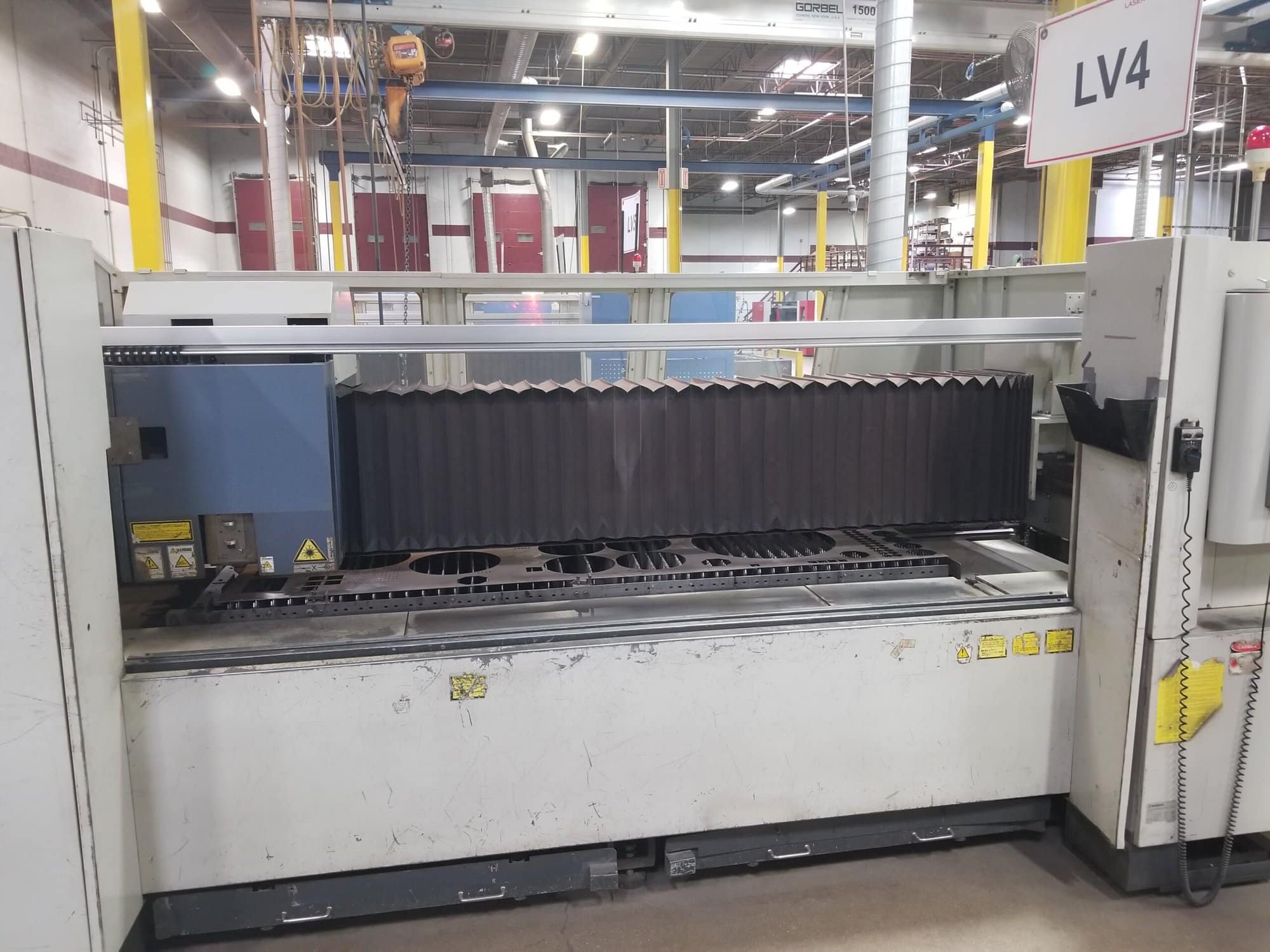 3500 Watt Mitsubishi 2512LVP Laser, 2002 - 4' x 8' Table - Image 2