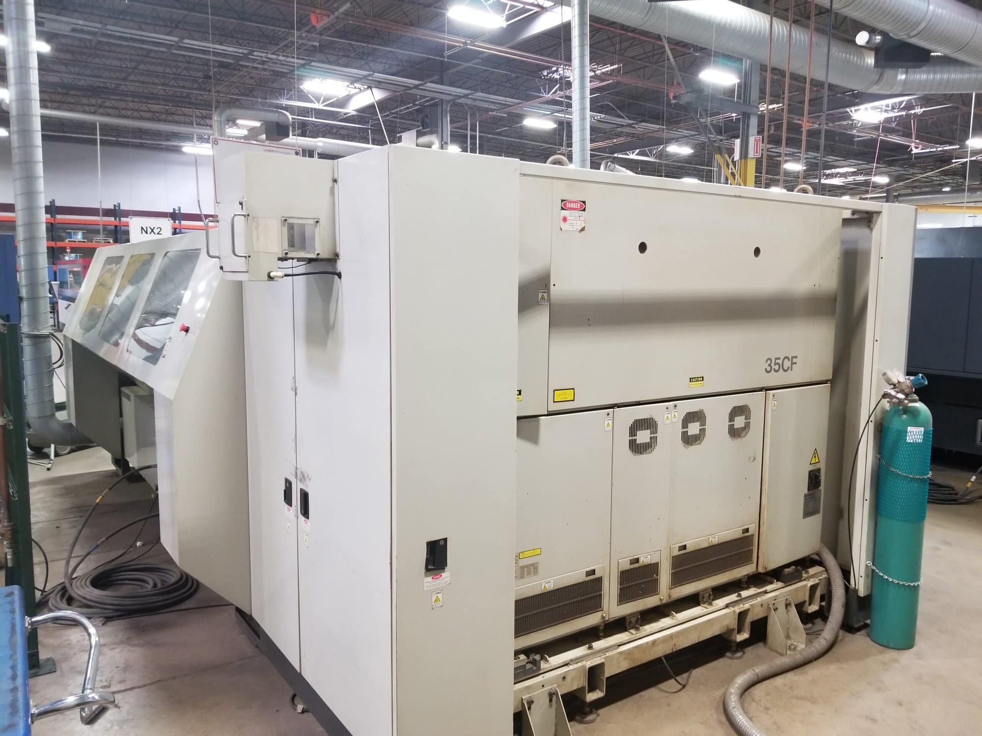 3500 Watt Mitsubishi 2512LVP Laser, 2002 - 4' x 8' Table - Image 6