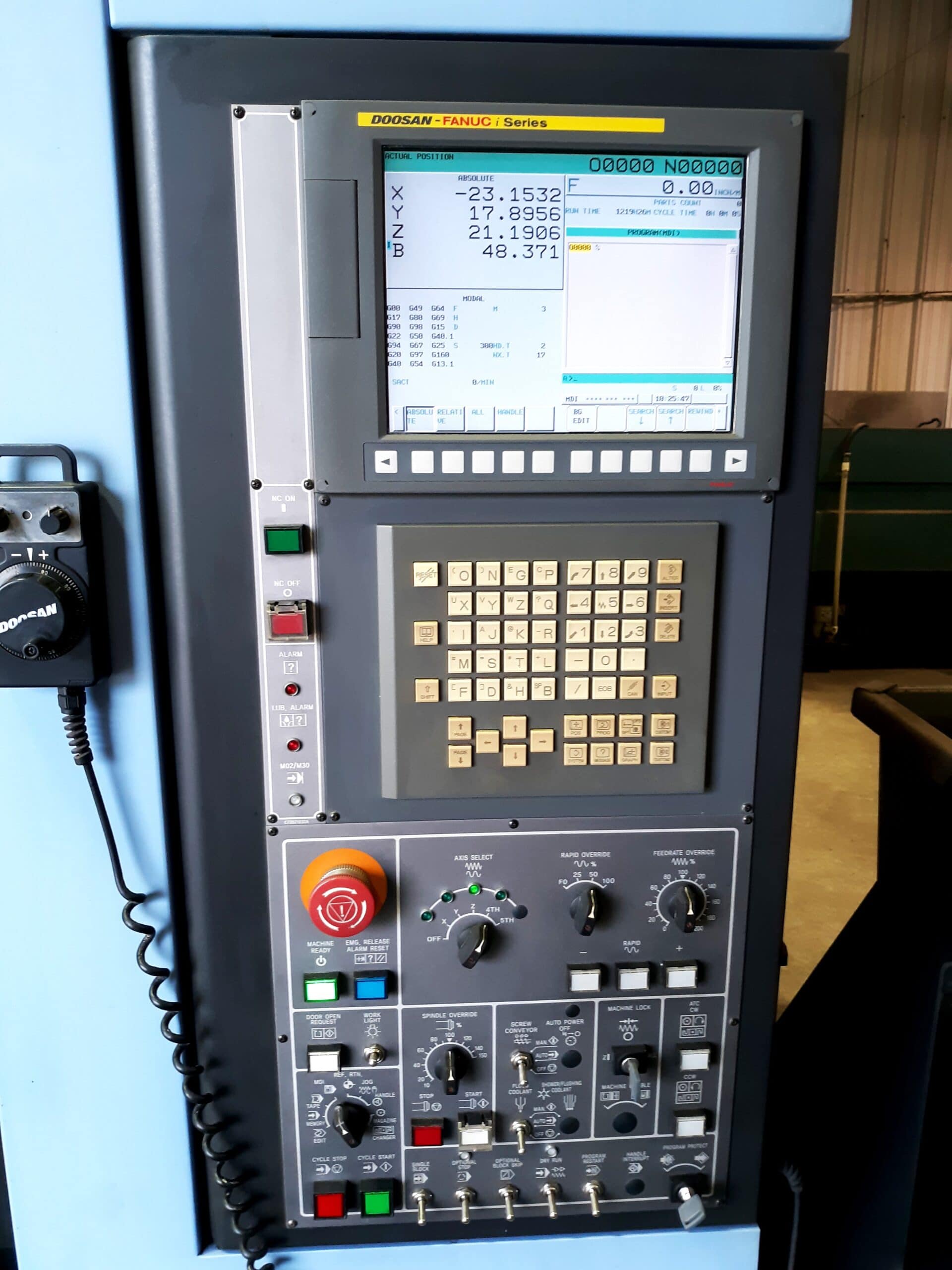 Doosan DNM 650 VMC, 2010 - 4th Axis, Tooling, 50" x 26" Travel - Image 14