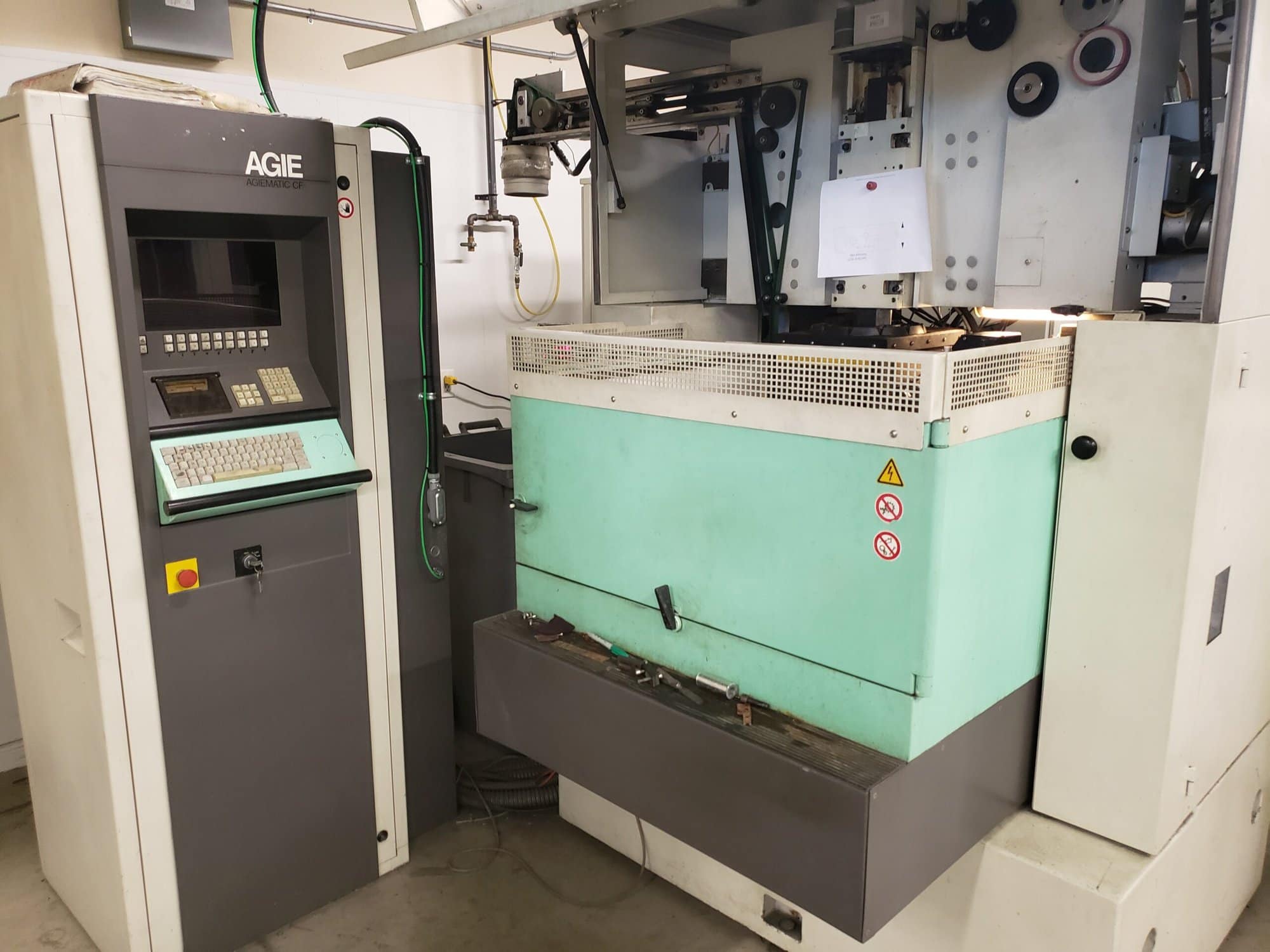 Agie Agiecut 250 HSS CE Wire EDM, 1997 - Good Running Machine