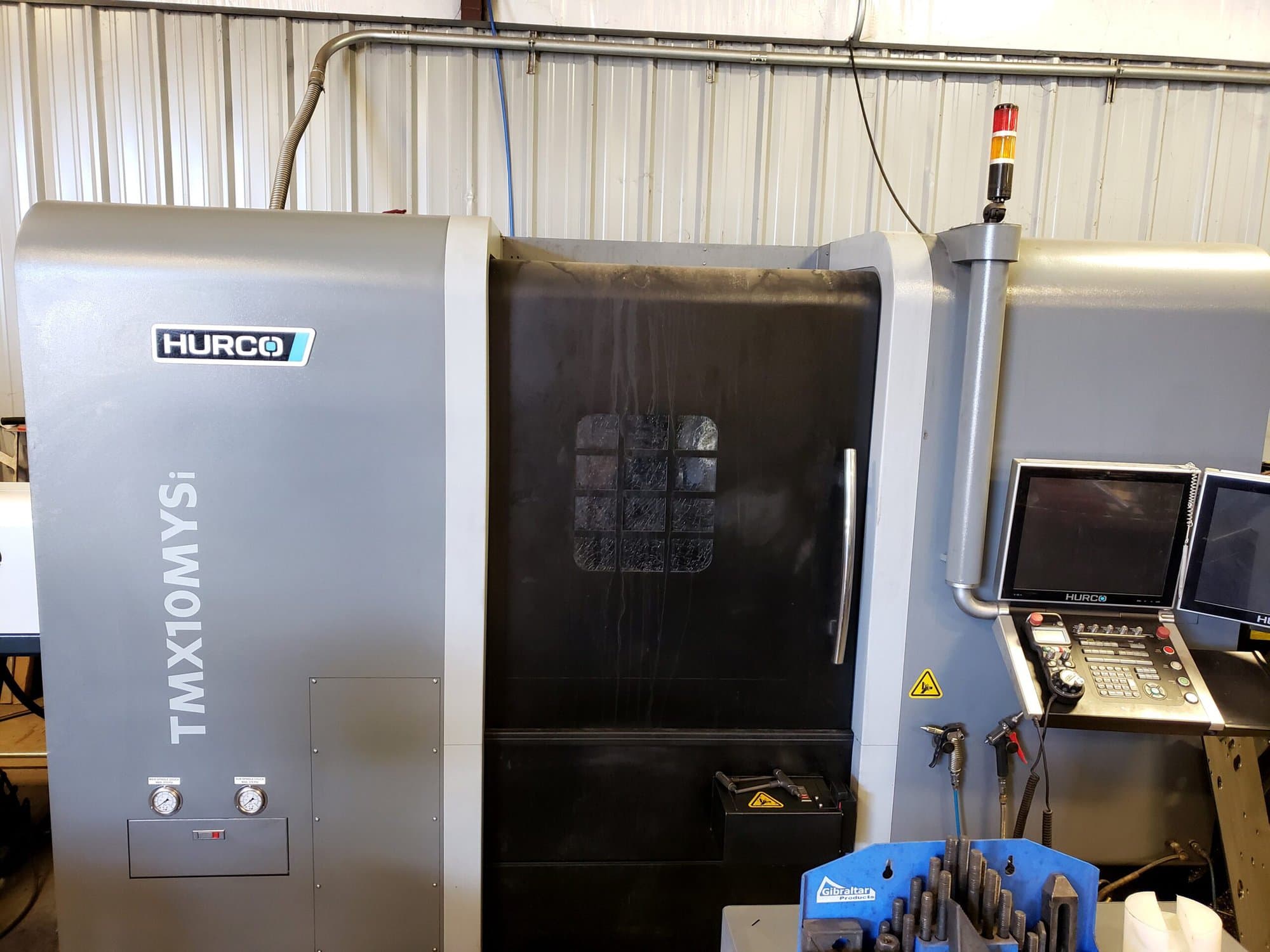 2018 Hurco TMX10MYSi CNC Lathe w/ LNS Quick Load Servo 80 S2 Bar Feeder, Y-Axis, Sub-Spindle, Live Tooling - Image 3