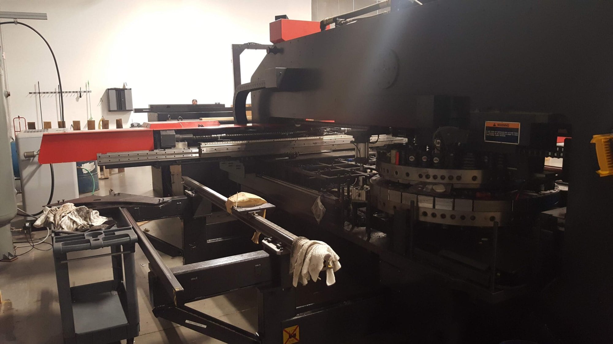 30 Ton Amada Queen Vipros Z3510 CNC Turret Punch Press, 2000 - Image 5