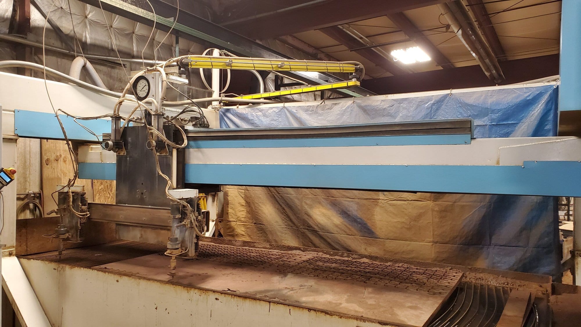 4' x 8' Jet Edge 48 High Rail Waterjet, 2001 - 60,000 PSI - Image 5