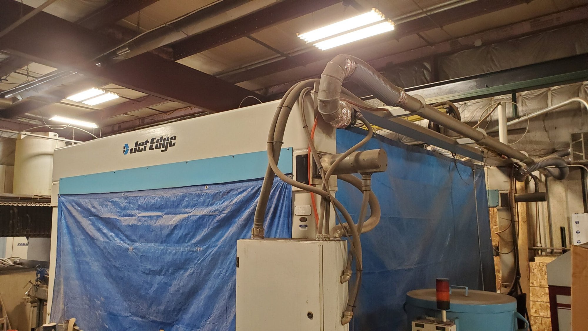 4' x 8' Jet Edge 48 High Rail Waterjet, 2001 - 60,000 PSI - Image 12