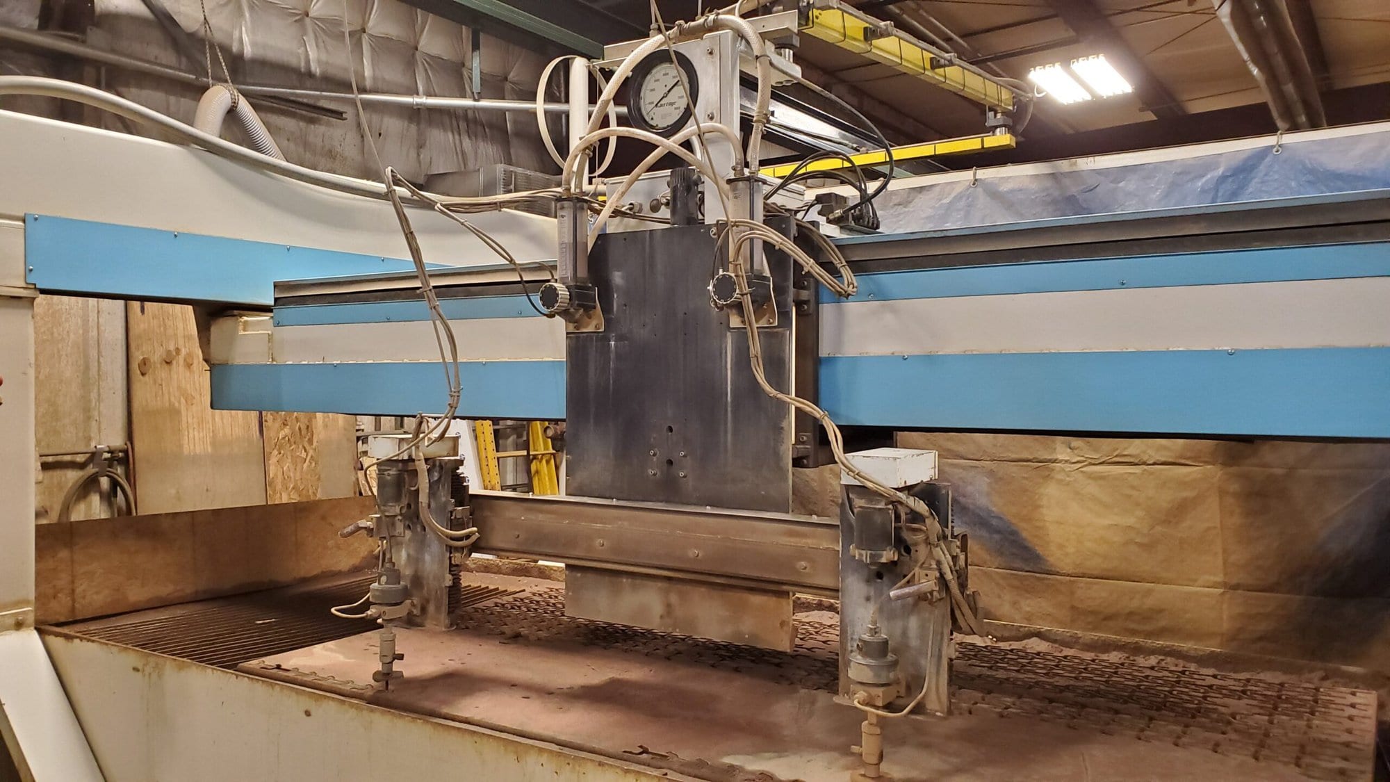 4' x 8' Jet Edge 48 High Rail Waterjet, 2001 - 60,000 PSI - Image 6
