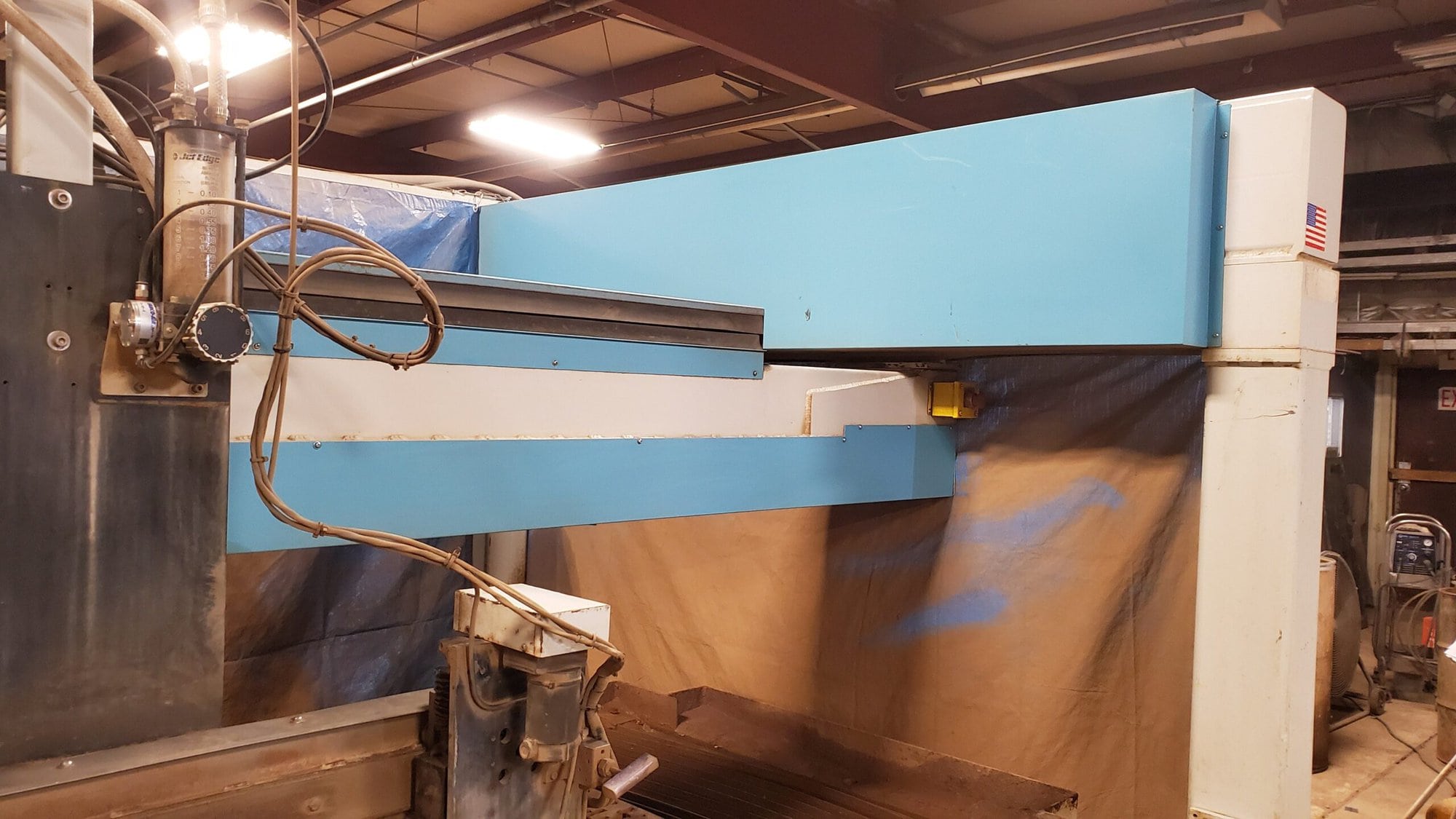 4' x 8' Jet Edge 48 High Rail Waterjet, 2001 - 60,000 PSI - Image 7