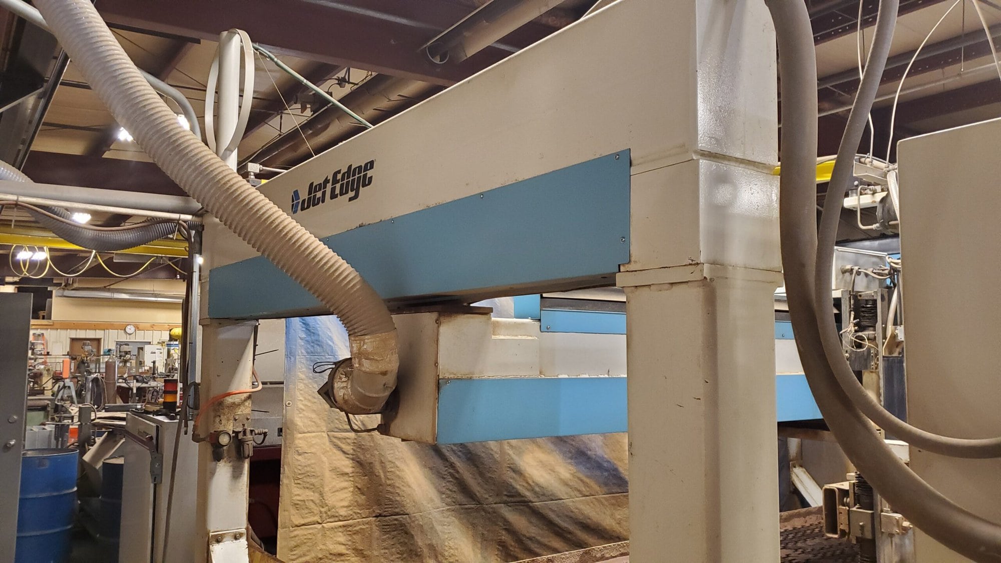 4' x 8' Jet Edge 48 High Rail Waterjet, 2001 - 60,000 PSI - Image 8