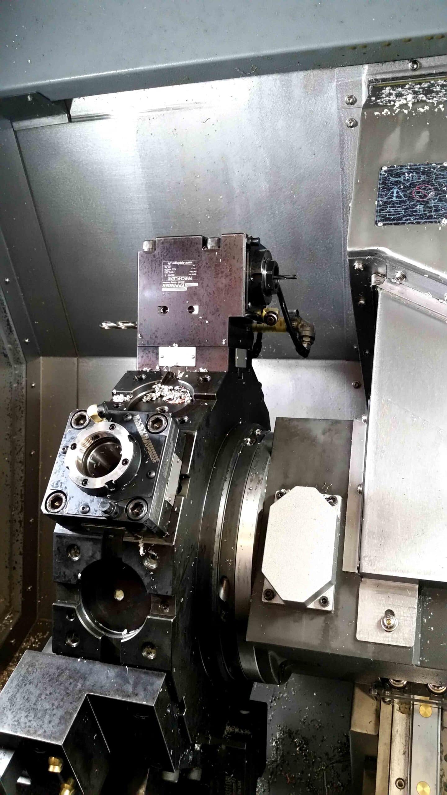 2018 Hurco TMX10MYSi CNC Lathe w/ LNS Quick Load Servo 80 S2 Bar Feeder, Y-Axis, Sub-Spindle, Live Tooling - Image 13