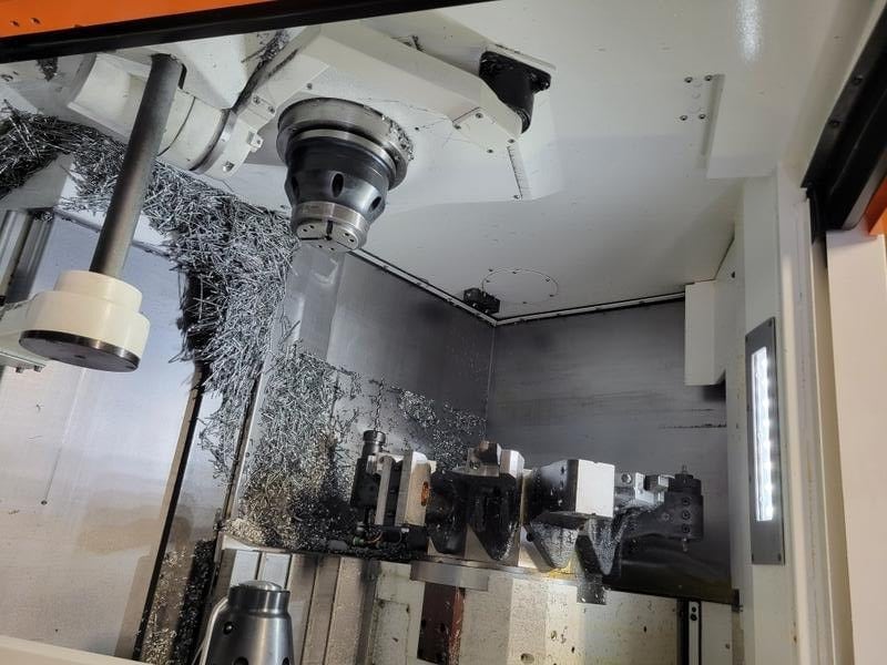 Mazak Quick Turn 200MSY CNC Lathe, 2019 - Sub Spindle, Live Tool Lathe, Bar feeder - Image 4