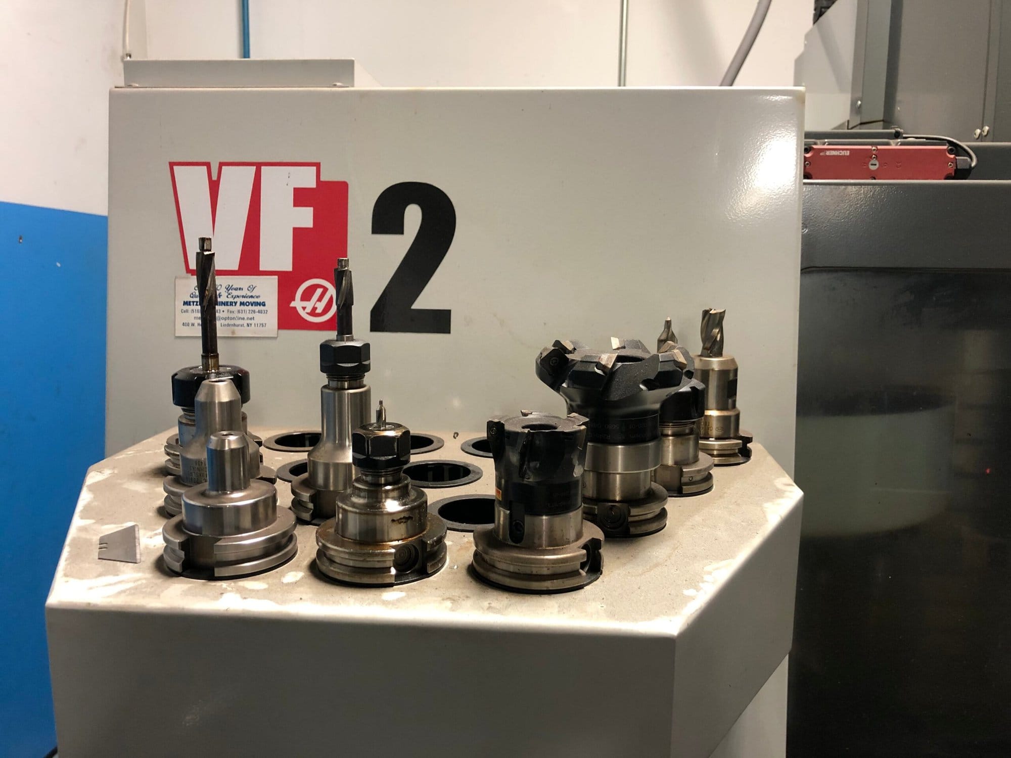 Haas VF-2 VMC, 2015 - WIPS, Under Power, Tooling Included, Video - Image 11
