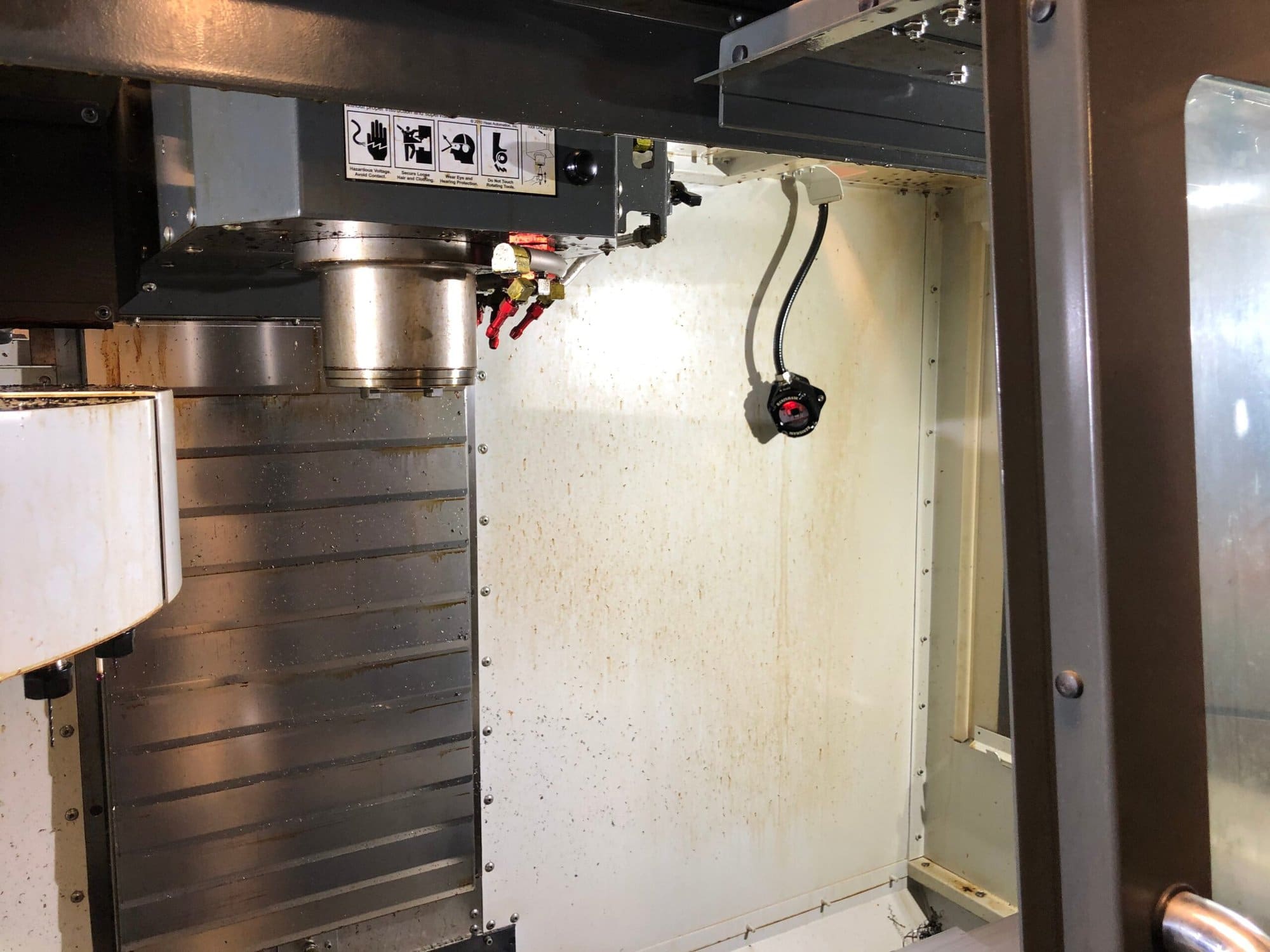 Haas VF-2 VMC, 2015 - WIPS, Under Power, Tooling Included, Video - Image 4