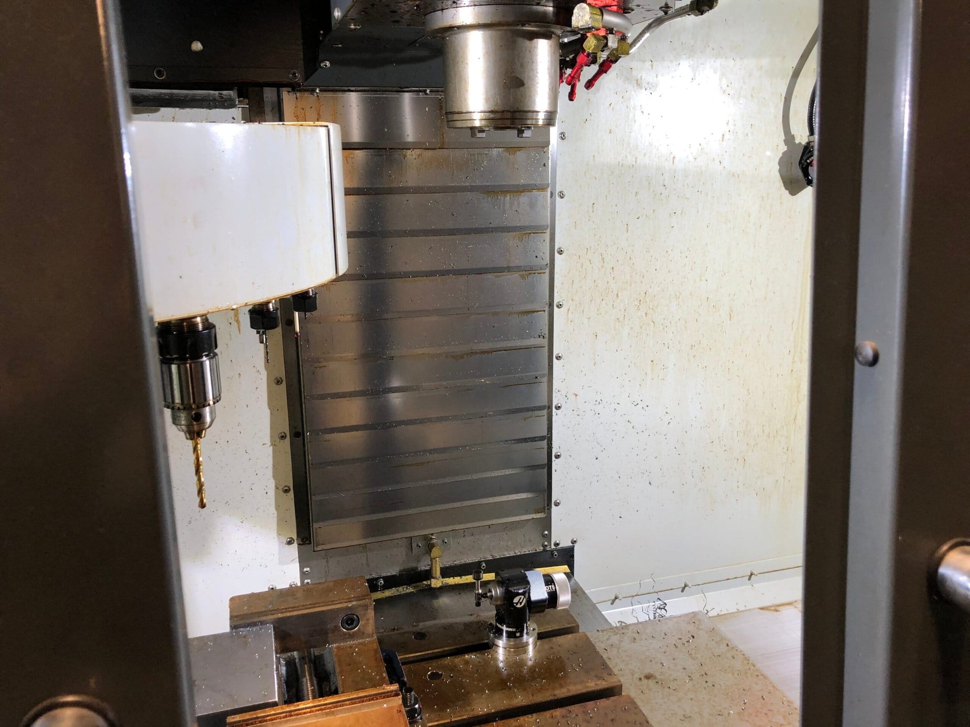 Haas VF-2 VMC, 2015 - WIPS, Under Power, Tooling Included, Video - Image 3