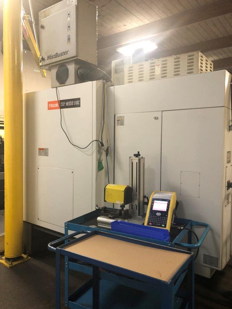 Mazak Nexus VCN 510C, 2003 - Renishaw Probe System, Thru Spindle Coolant, DNC (EIA) - Image 5