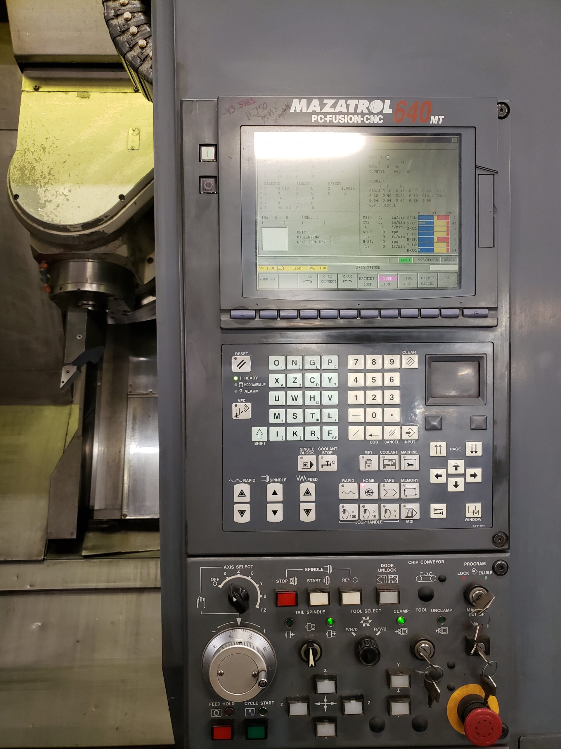 Mazak Integrex 300Y CNC Lathe, 1999 - Image 4