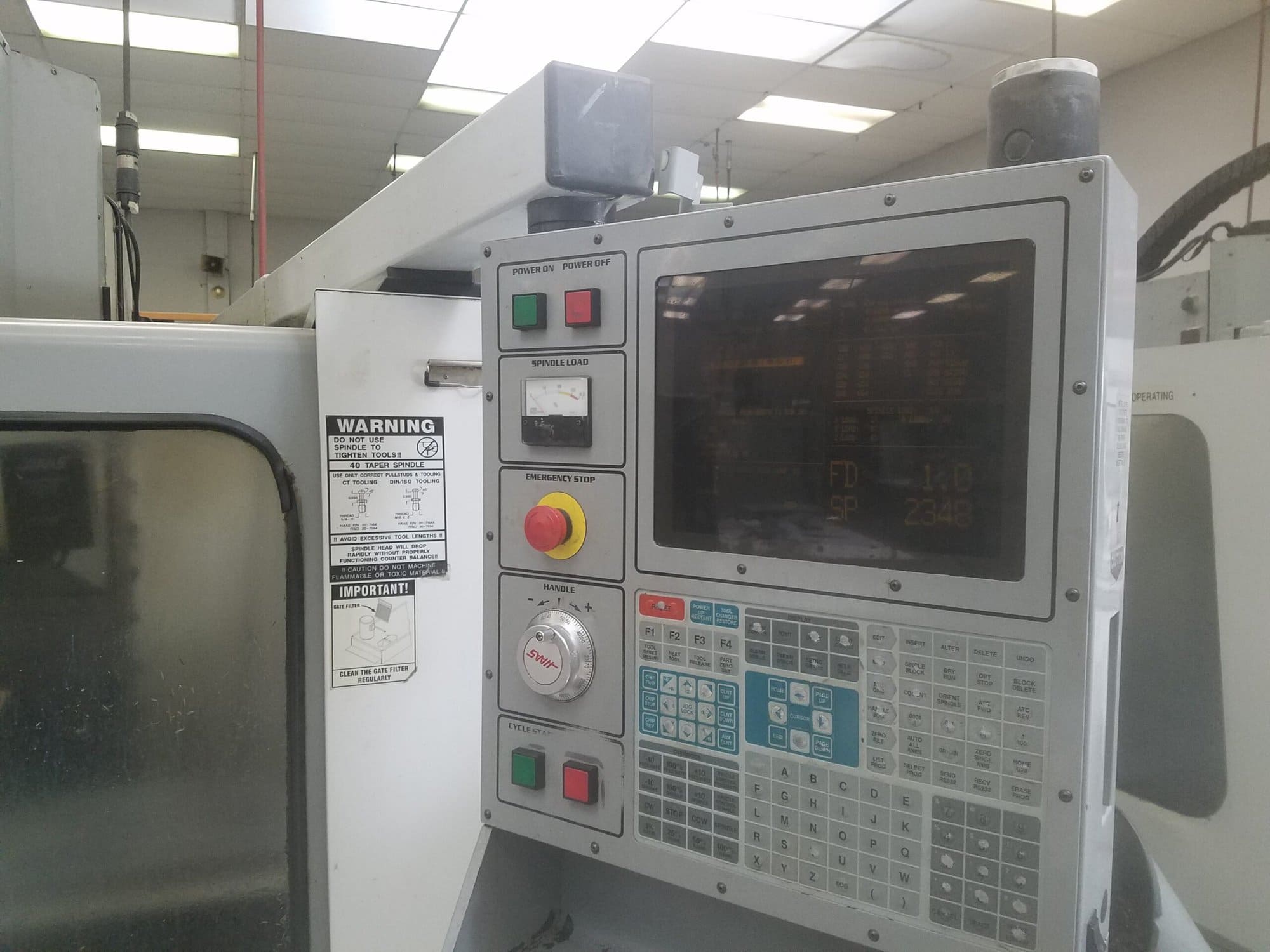 Haas VF-0 VMC, 2000 - Low Hours, Under Power, Video Available - Image 11