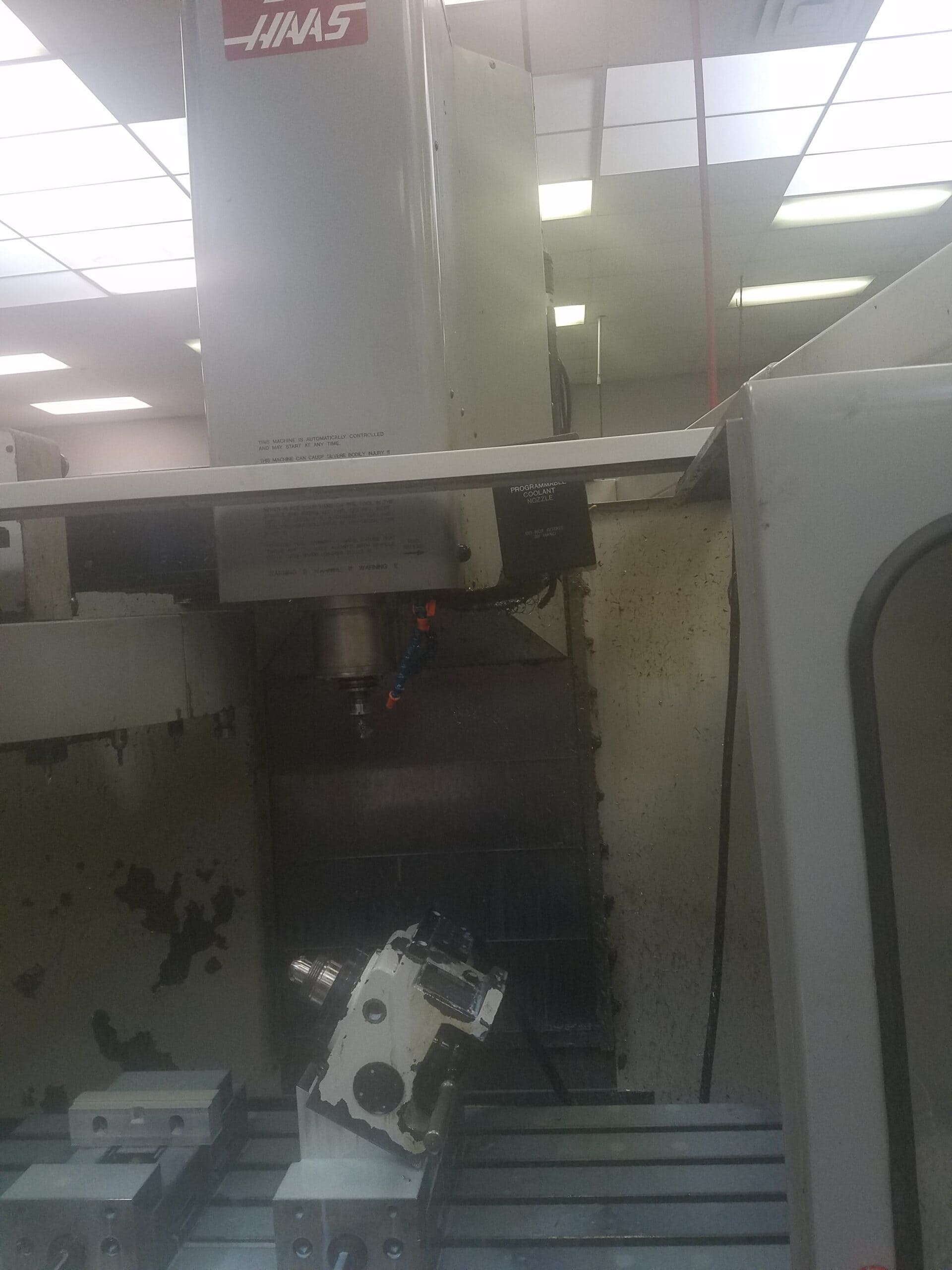 Haas VF-0 VMC, 2000 - Low Hours, Under Power, Video Available - Image 12