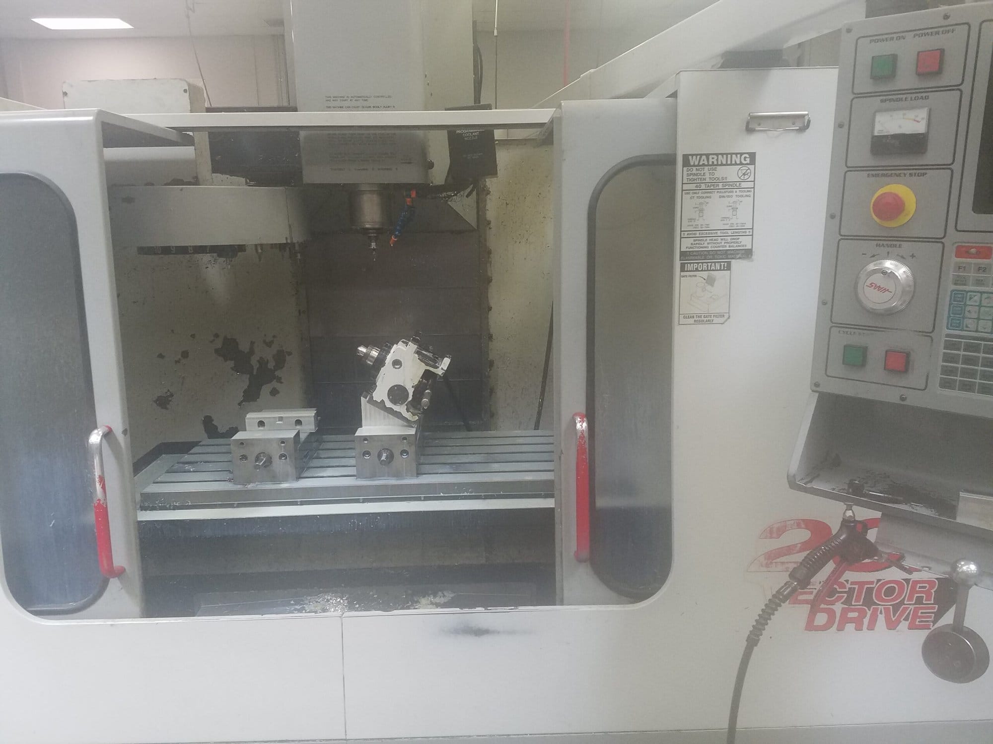 Haas VF-0 VMC, 2000 - Low Hours, Under Power, Video Available - Image 10
