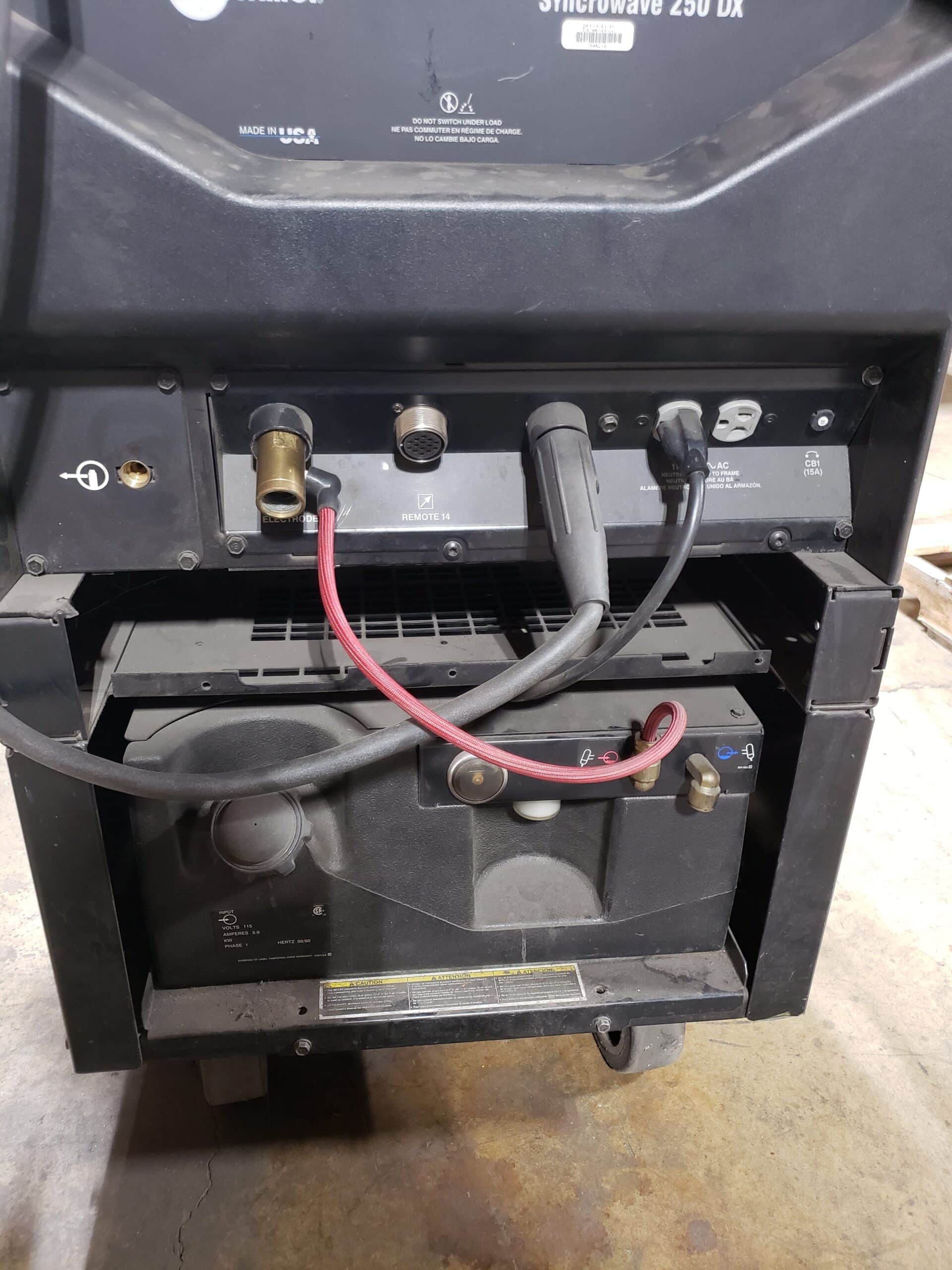 Miller Syncrowave 250 DX Tig Welder, 2006 - Brand New Torch, 25' Line - Image 7