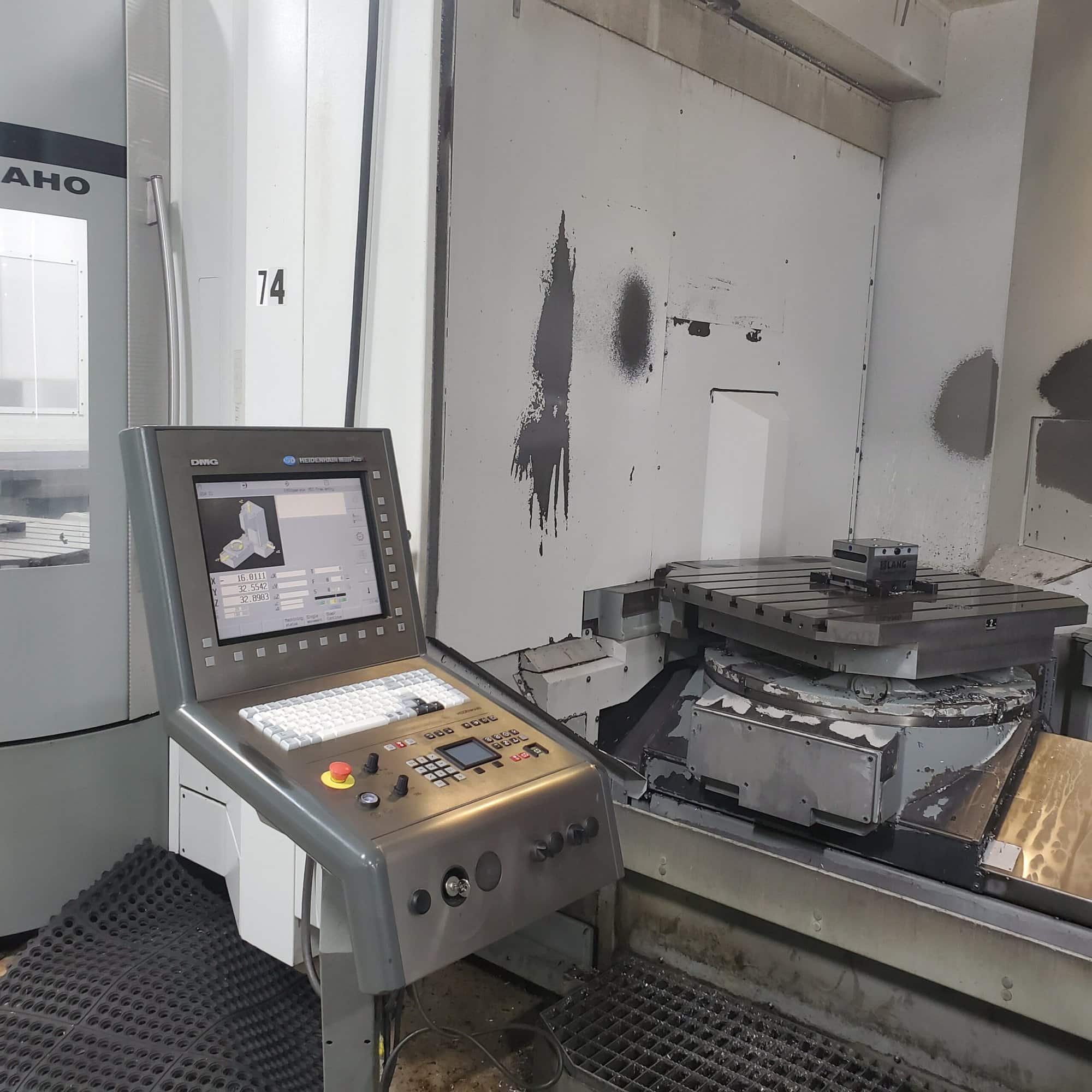 DMG DMC 125U DuoBlock - RS4 Pallet System, 2007 - Image 2