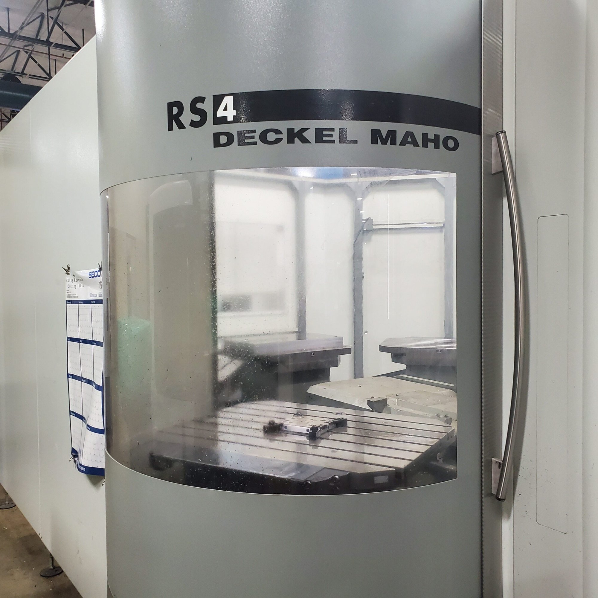 DMG DMC 125U DuoBlock - RS4 Pallet System, 2007