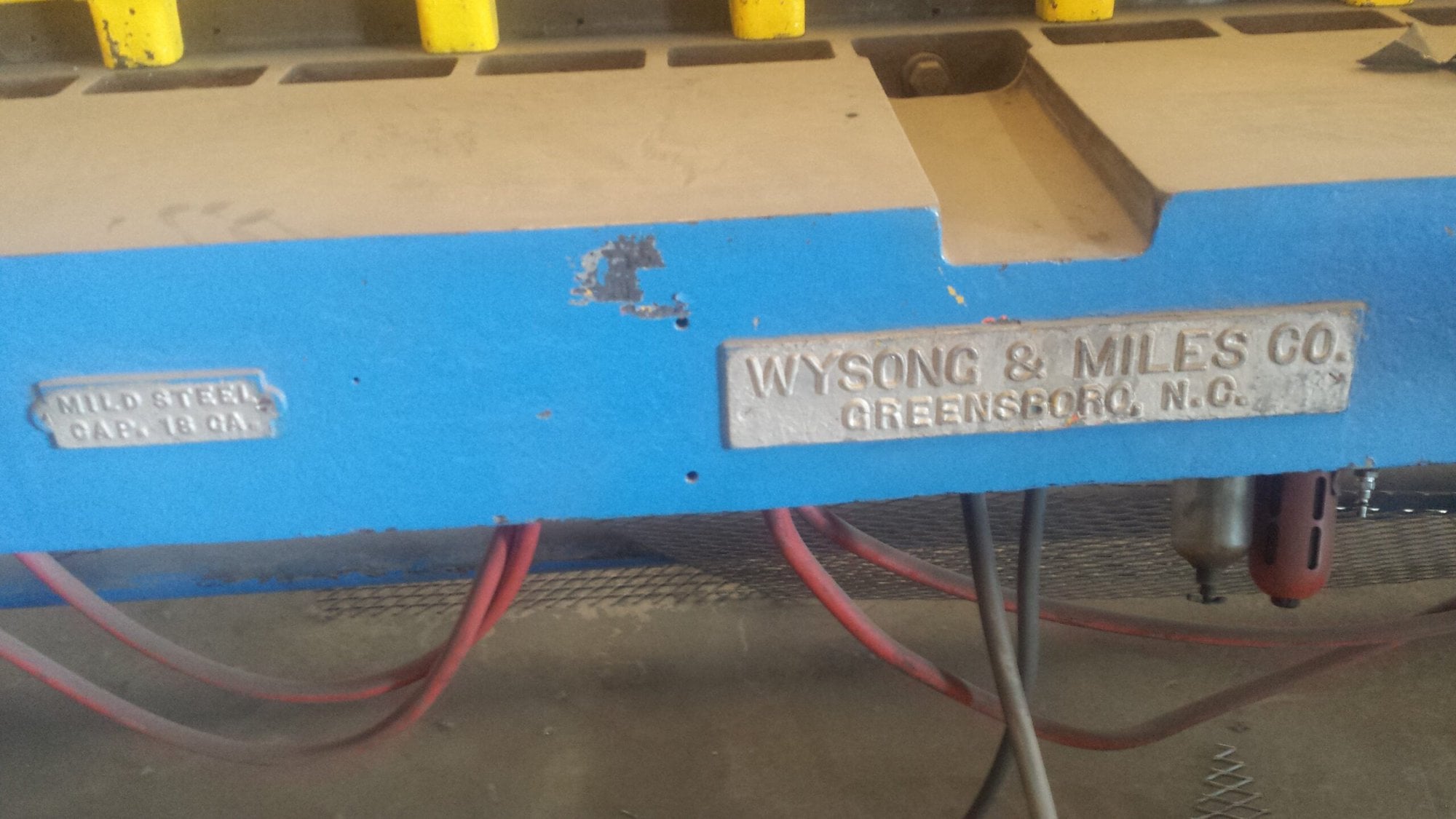 18g x 8' Wysong Pneumatic Shear - Image 3