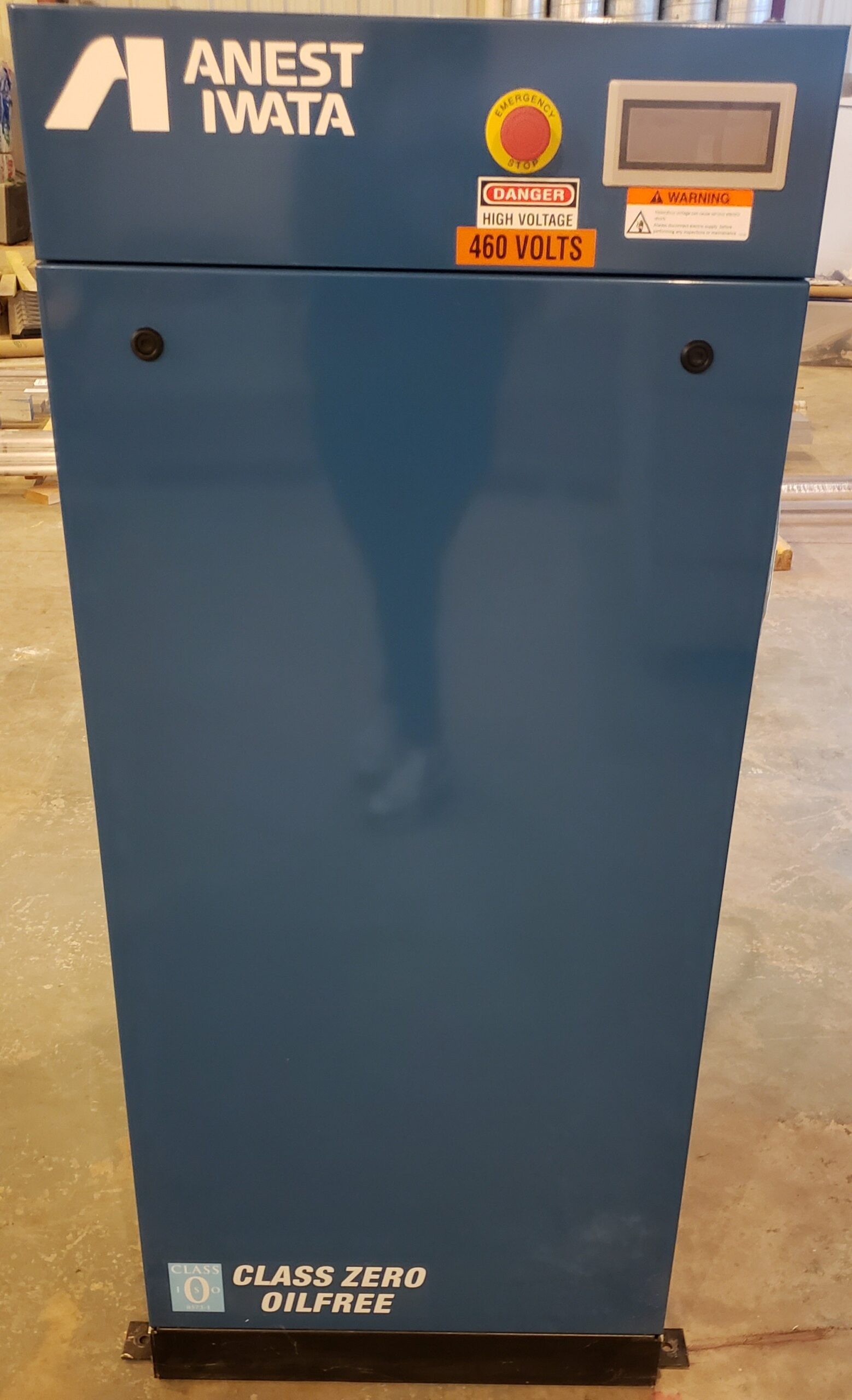 Anest Iwata SLE-15 Air Compressor, 2017- 15HP - Image 8