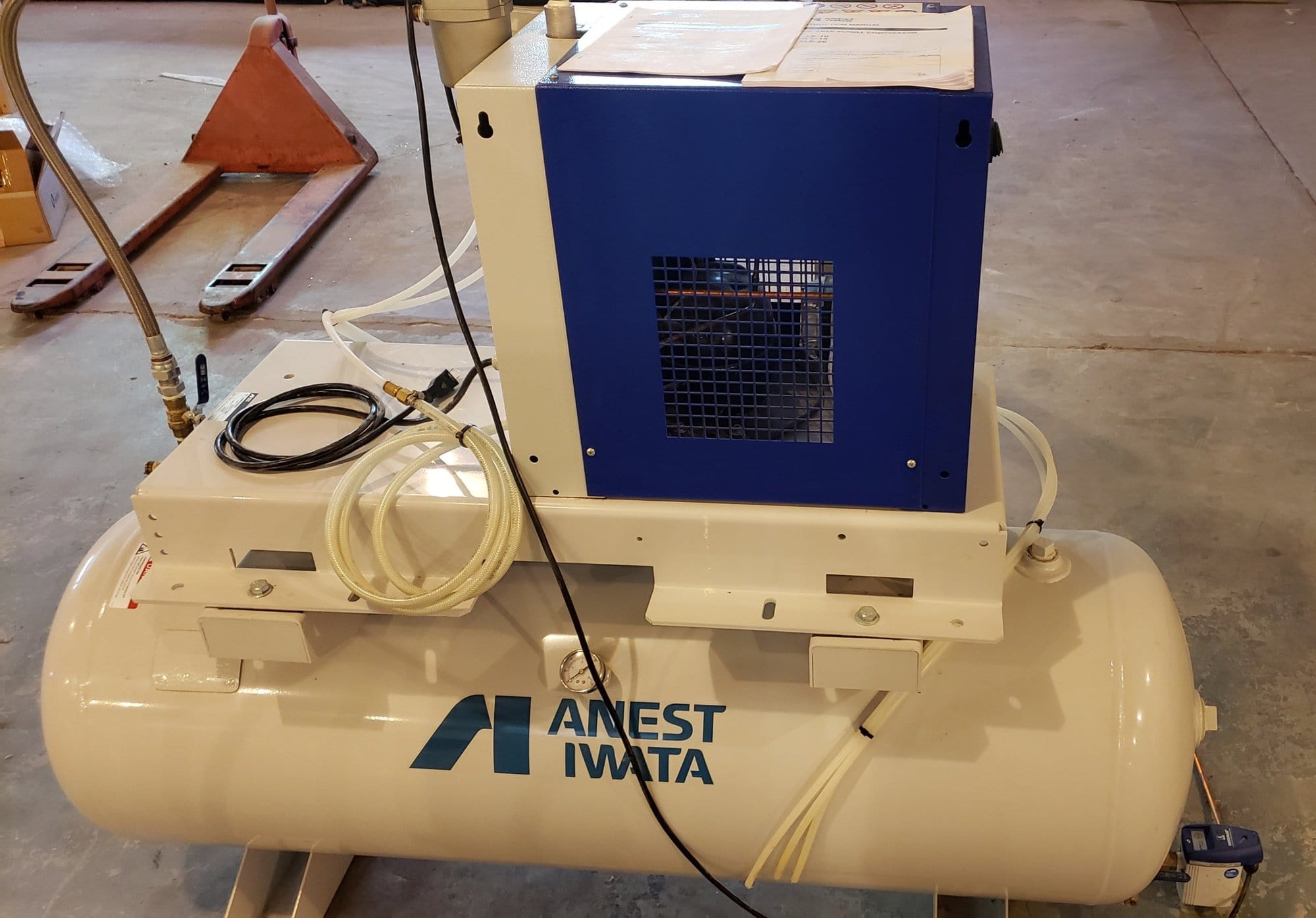 Anest Iwata SLE-15 Air Compressor, 2017- 15HP - Image 5