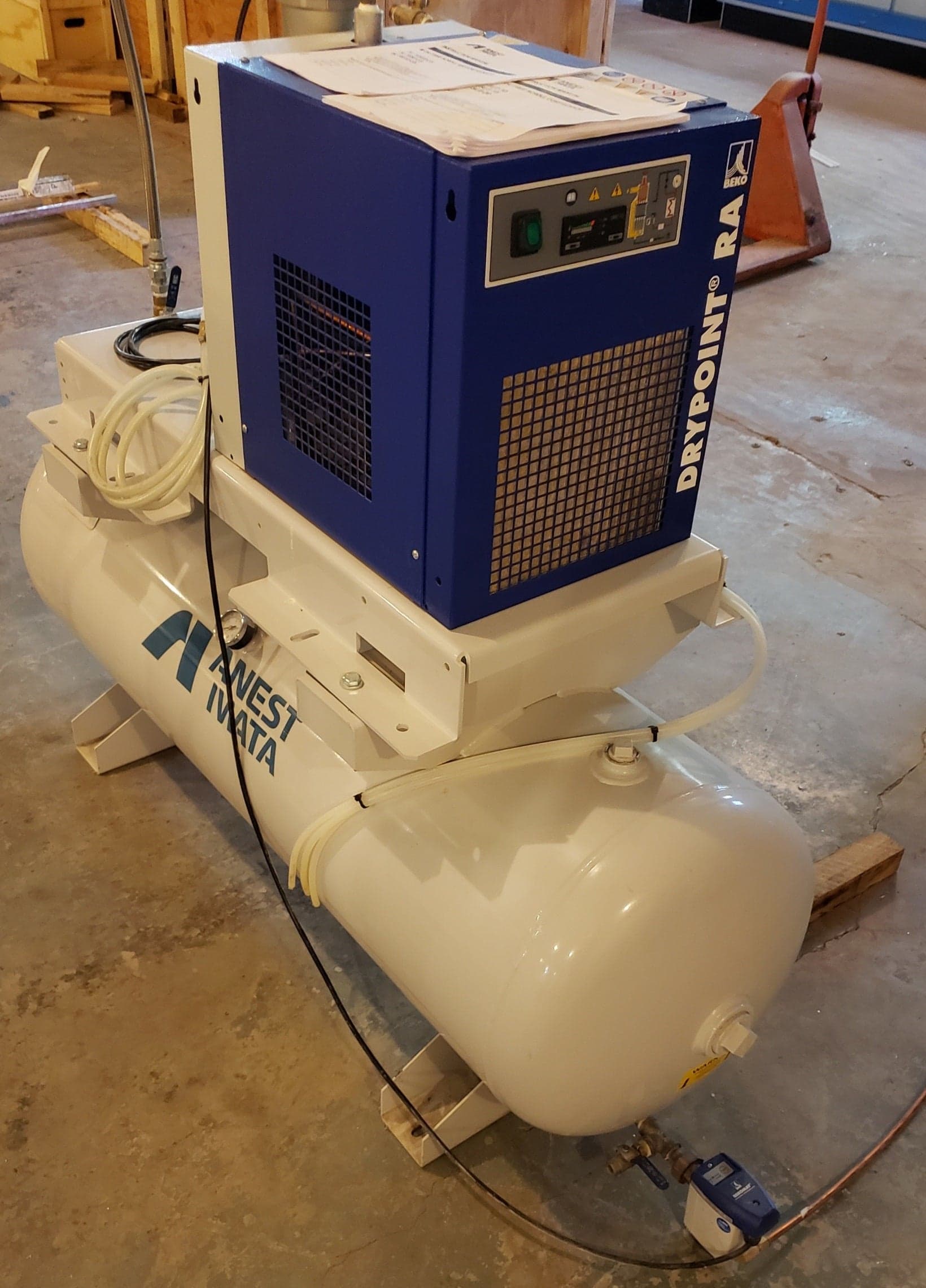 Anest Iwata SLE-15 Air Compressor, 2017- 15HP - Image 4